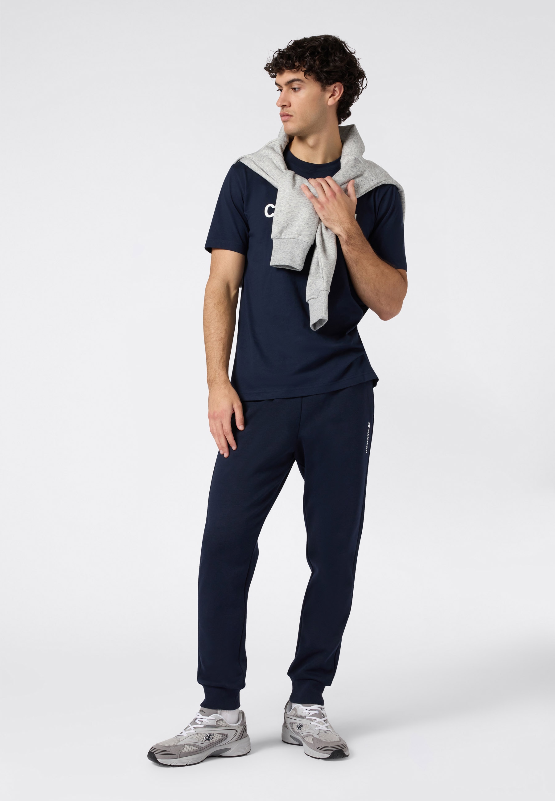 Champion Jogginghose »Graphic Rib Cuff Pants«  sportlicher Stil, für Sport und Freizeit, für Erwachsene