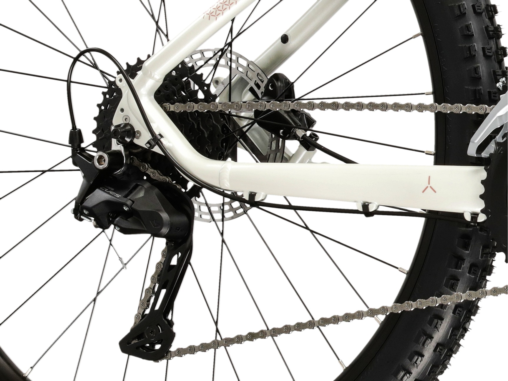 Kross Mountainbike »KROSS Mountainbike Hardtail 27,5" LEA 5.0 weiß 18 Gänge« 18 Gang Shimano CUES U3020 Schaltwerk Kettenschaltung