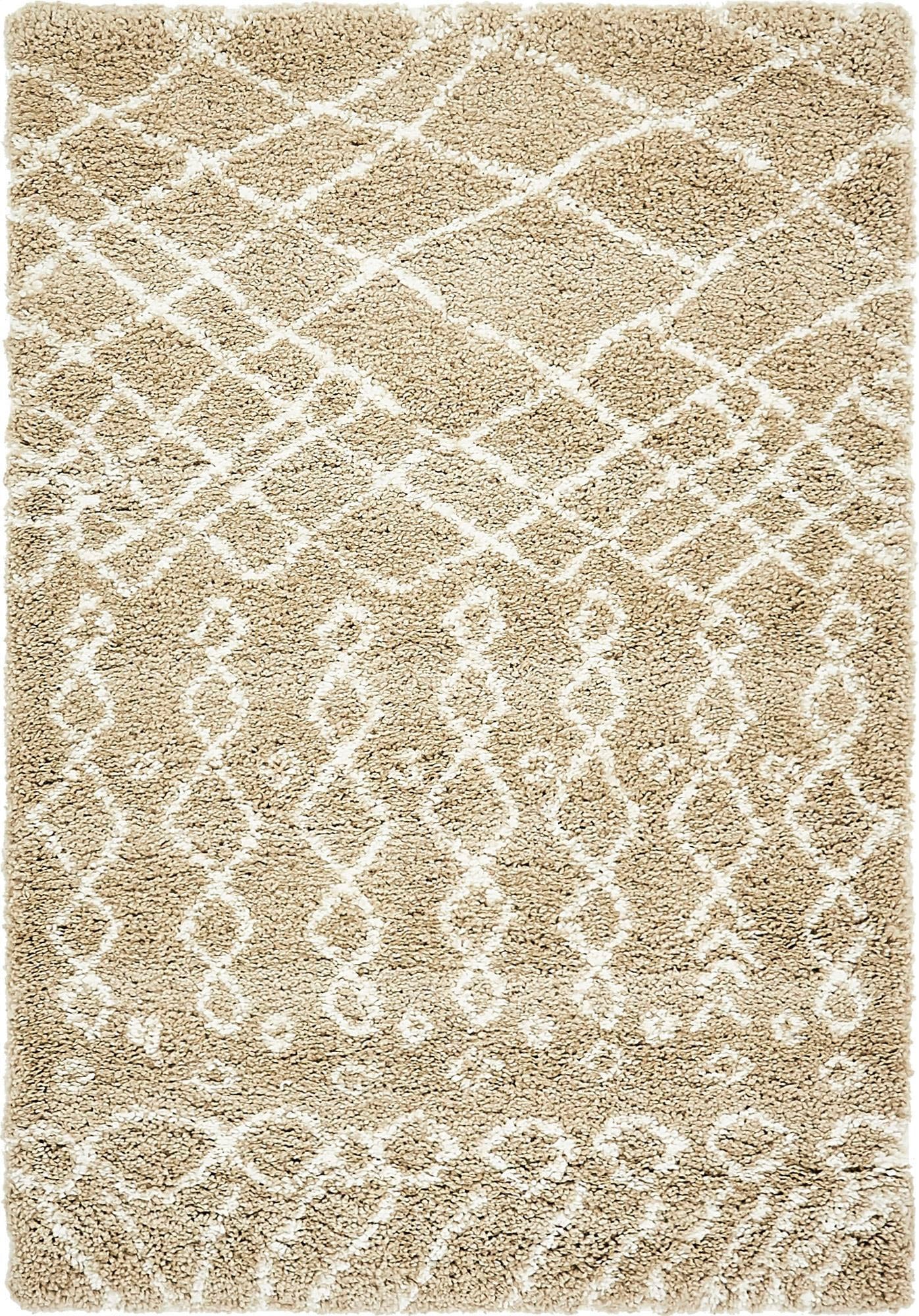 Hochflor-Teppich »Temara Shag«, rechteckig, gewebt, Scandi Design, ideal im Wohnzimmer...