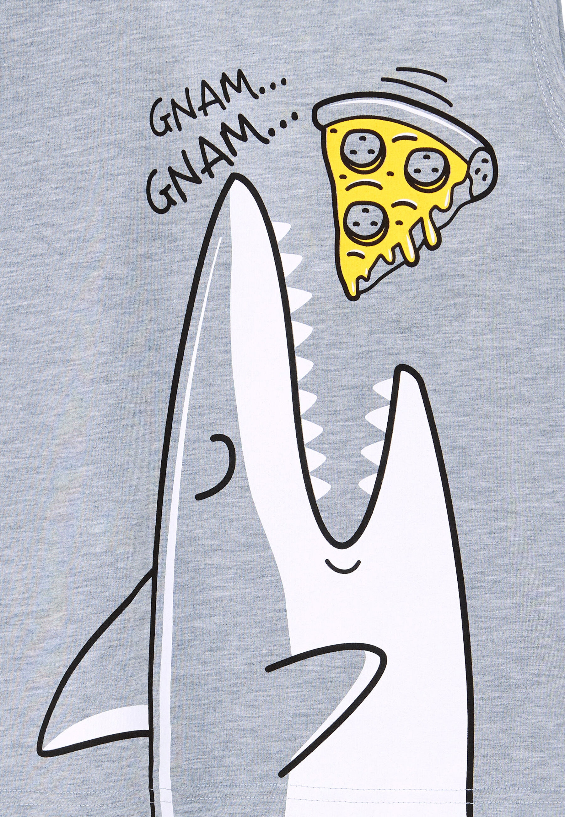 Denokids Hausanzug »Shark & Pizza«, mit Hai-Print
