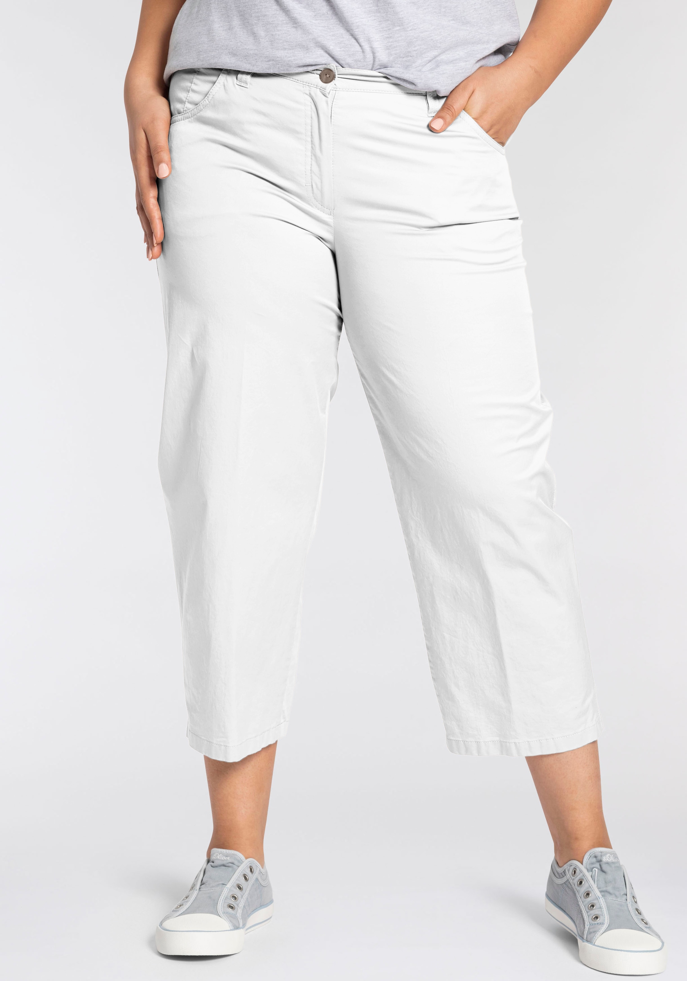 KjBRAND 1100000002199 "Babsie: bequemer Oberschenkel" Sommerlich, leichter Baumwoll-Stretch