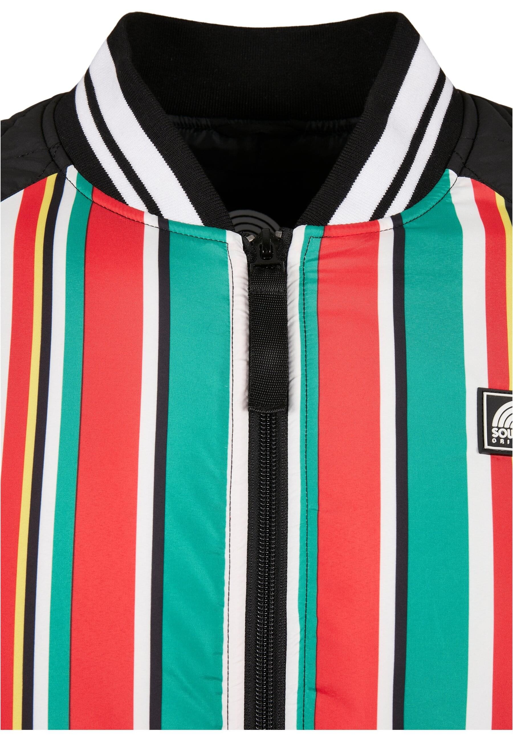 Southpole Collegejacke »Southpole Herren Southpole Stripe College Jacket«, (1 St.), ohne Kapuze