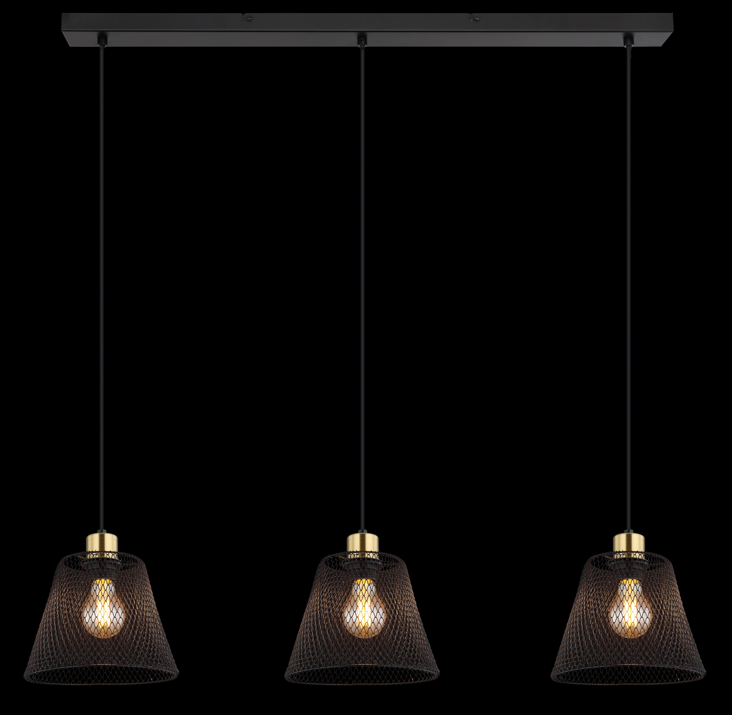 GLOBO LIGHTING Hängeleuchte »BAKU«, Leuchtmittel E27 | ohne Leuchtmittel, Hängelampe/Pendelleuchte/Esszimmer/Wohnzimmer/Esstisch