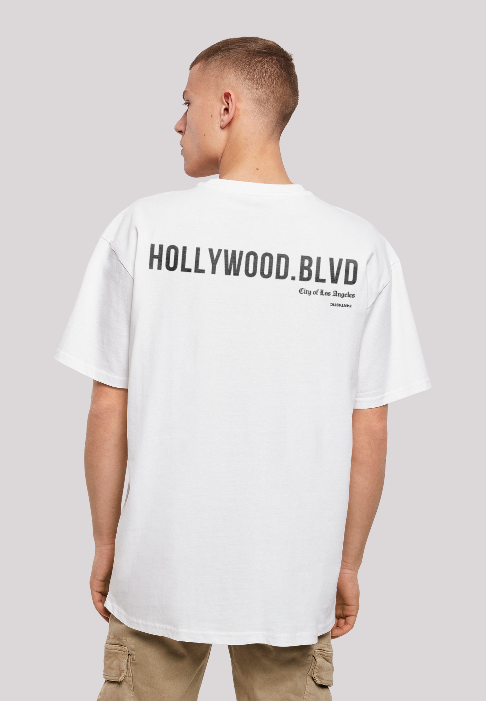 F4NT4STIC T-Shirt "Hollywood blvd OVERSIZE TEE", Print