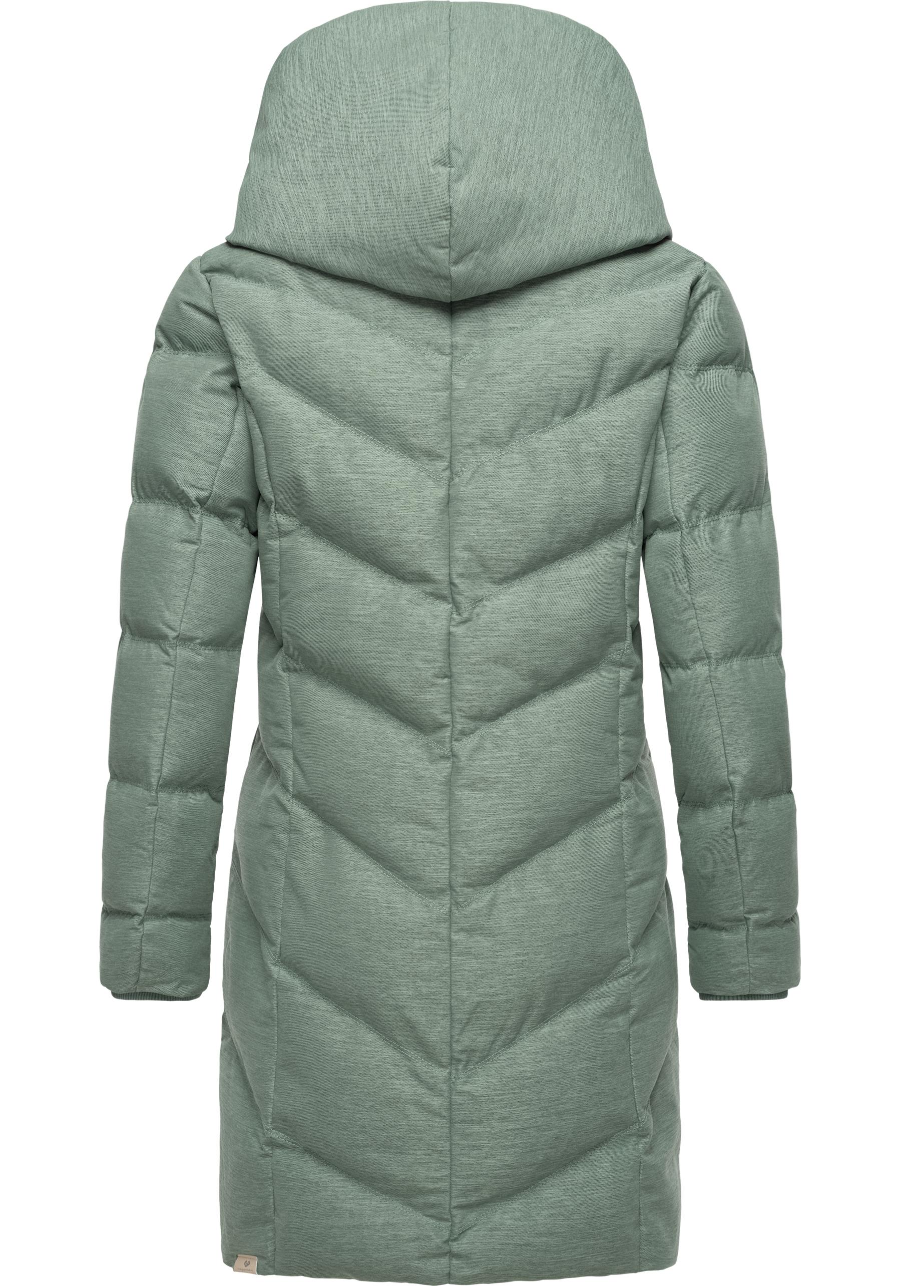 Thumbnail - Ragwear Steppmantel "Natalka Cosy" wasserdichter Mantel mit flauschigem Kunstfell-Kragen