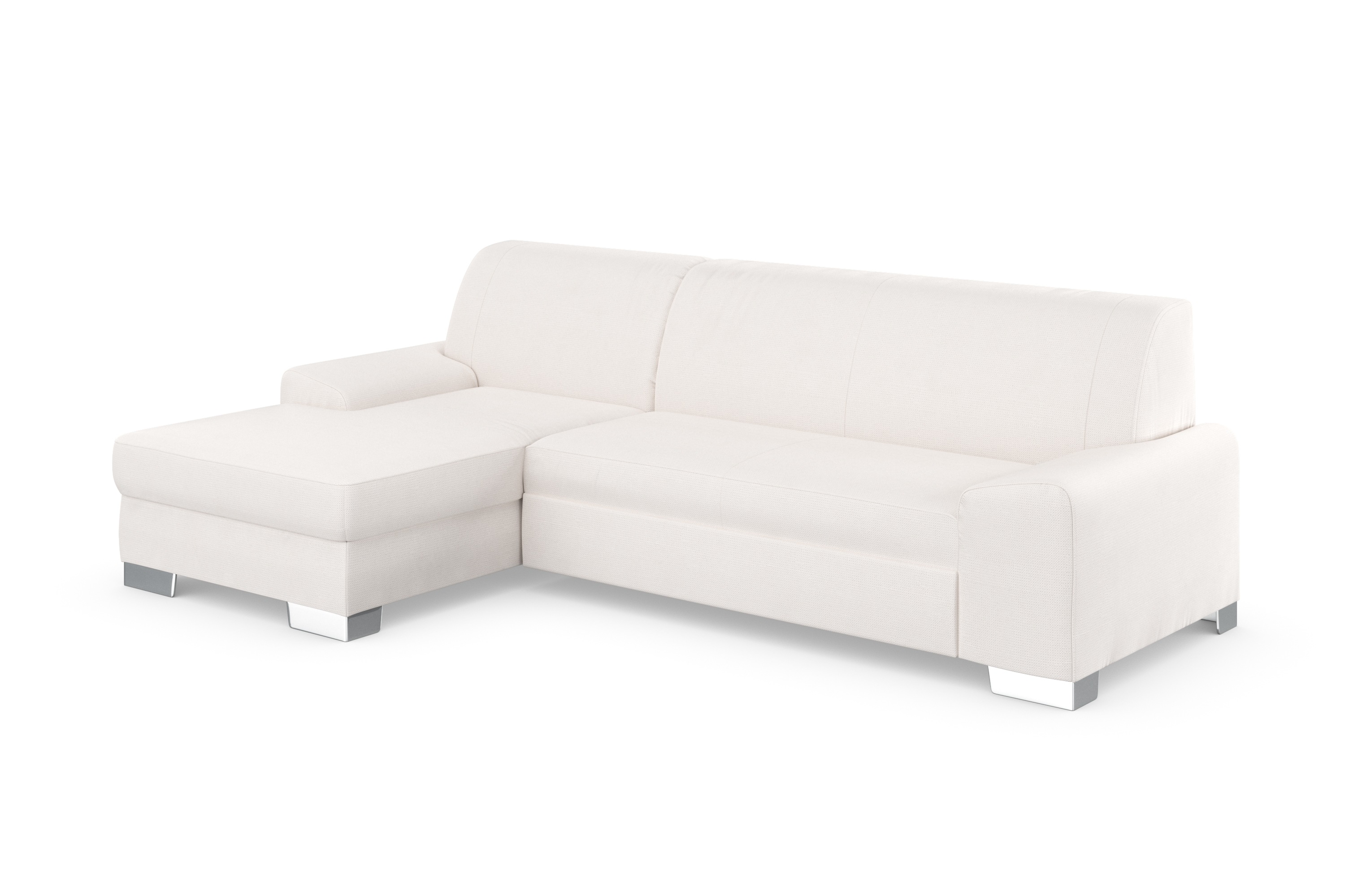 Thumbnail - DOMO collection Ecksofa "Anzio L-Form, whlw. Bettfunktion, Federkern, hochwertig, Breite 271 cm" Ohne Bettfunktion, Reca...