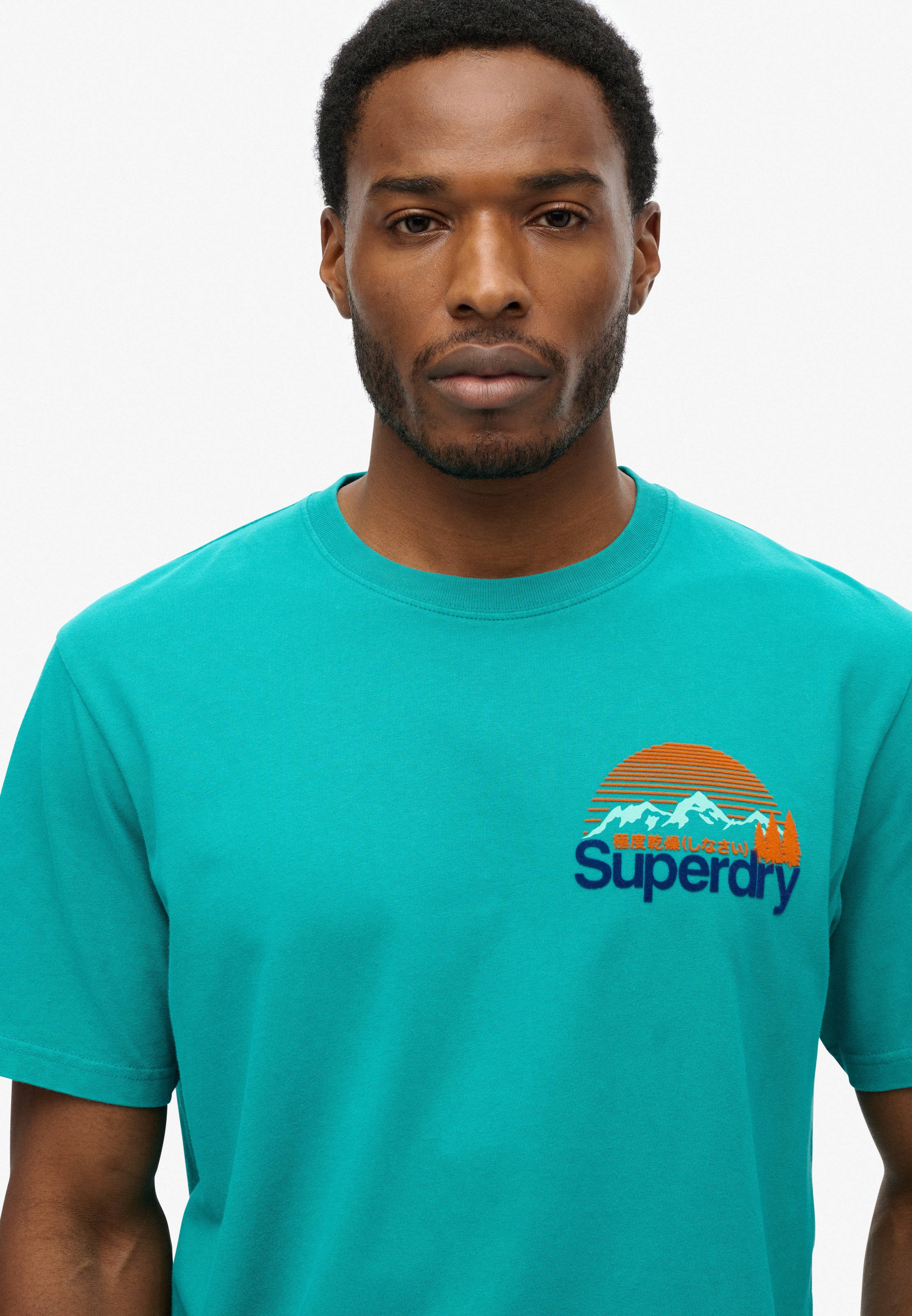 Superdry Rundhalsshirt "CL GREAT OUTDOORS CHEST TEE" günstig online kaufen