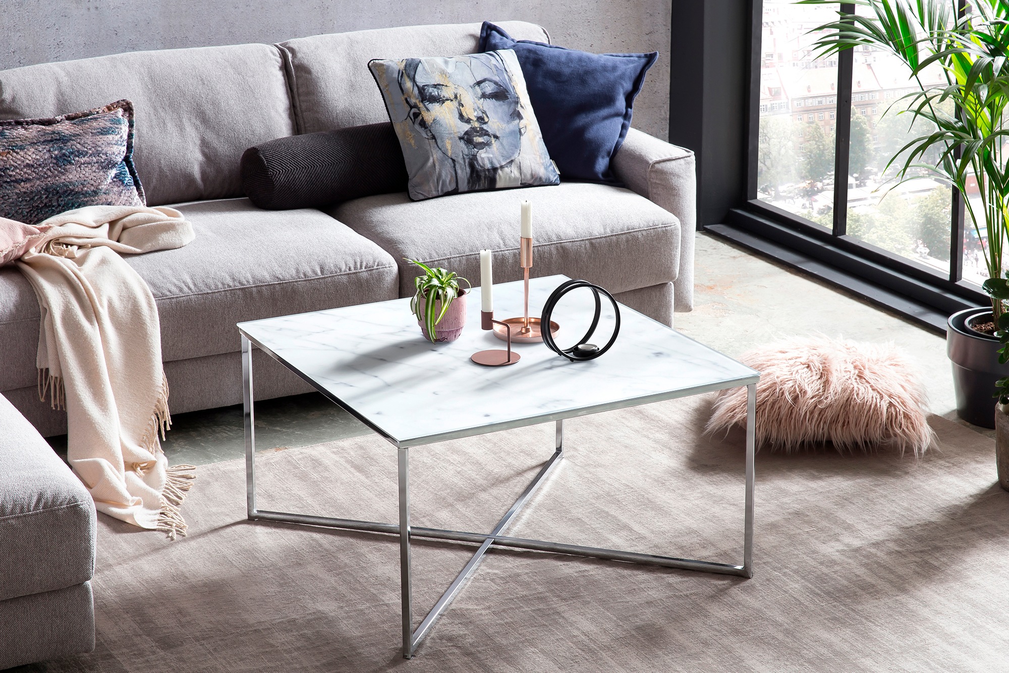 SalesFever Couchtisch "Caorle Coffeetable im eleganten Stil" Eleganz trifft günstig online kaufen