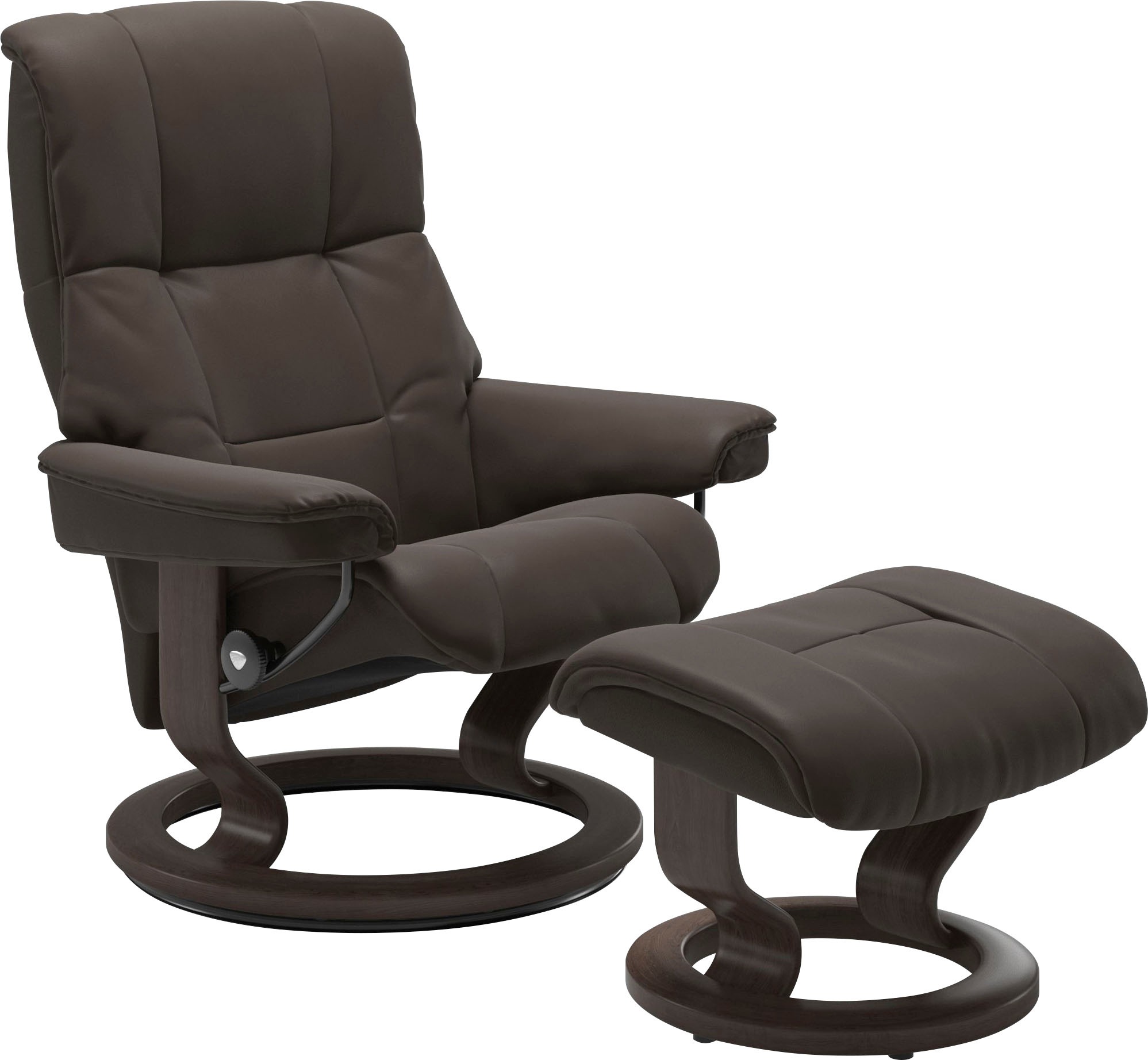 Stressless Relaxsessel "Mayfair" Relaxsessel mit Hocker, mit Hocker, mit Classic Base, Größe S, M & L, Gestell Wenge
