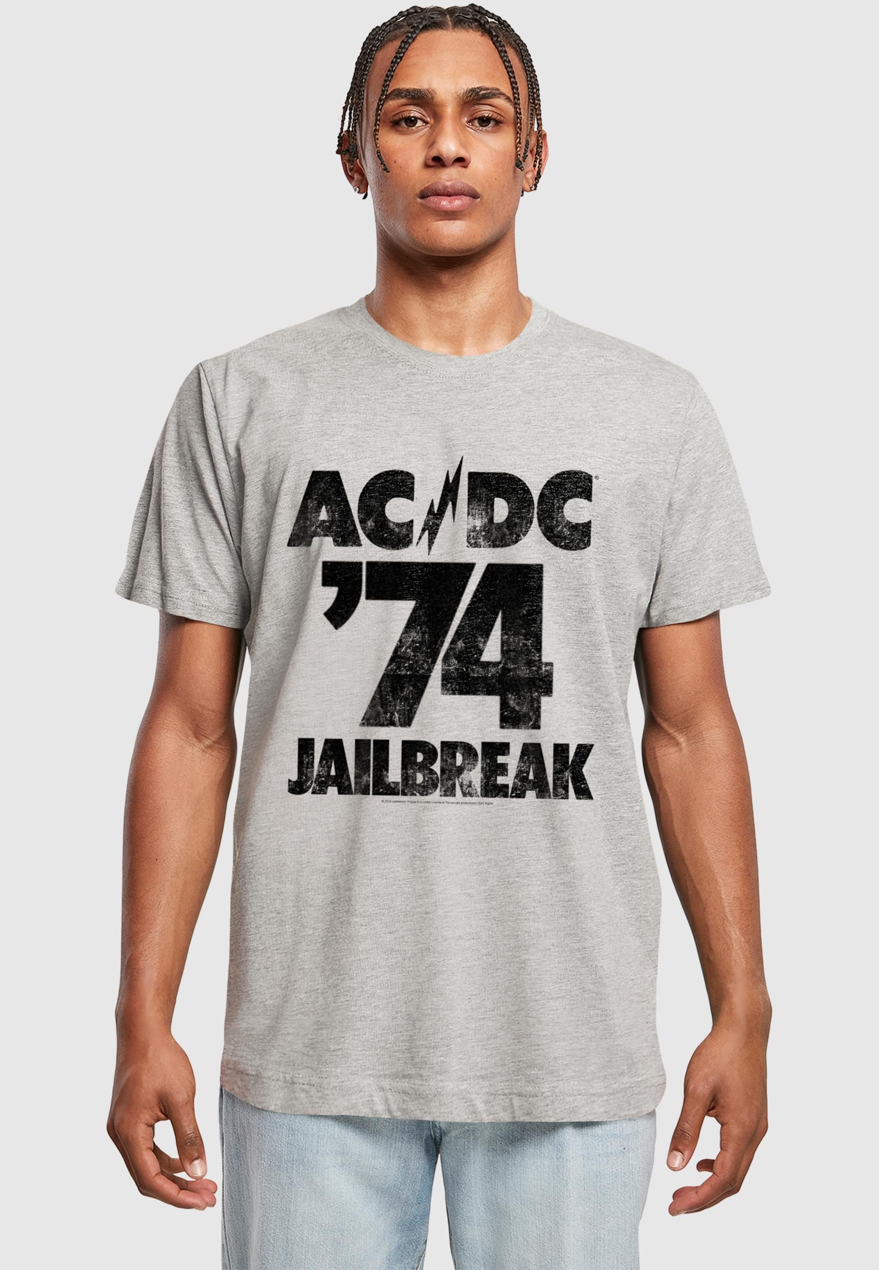 Merchcode T-Shirt »Merchcode Herren ACDC - Jailbreak 74 T-Shirt«, (1 tlg.)