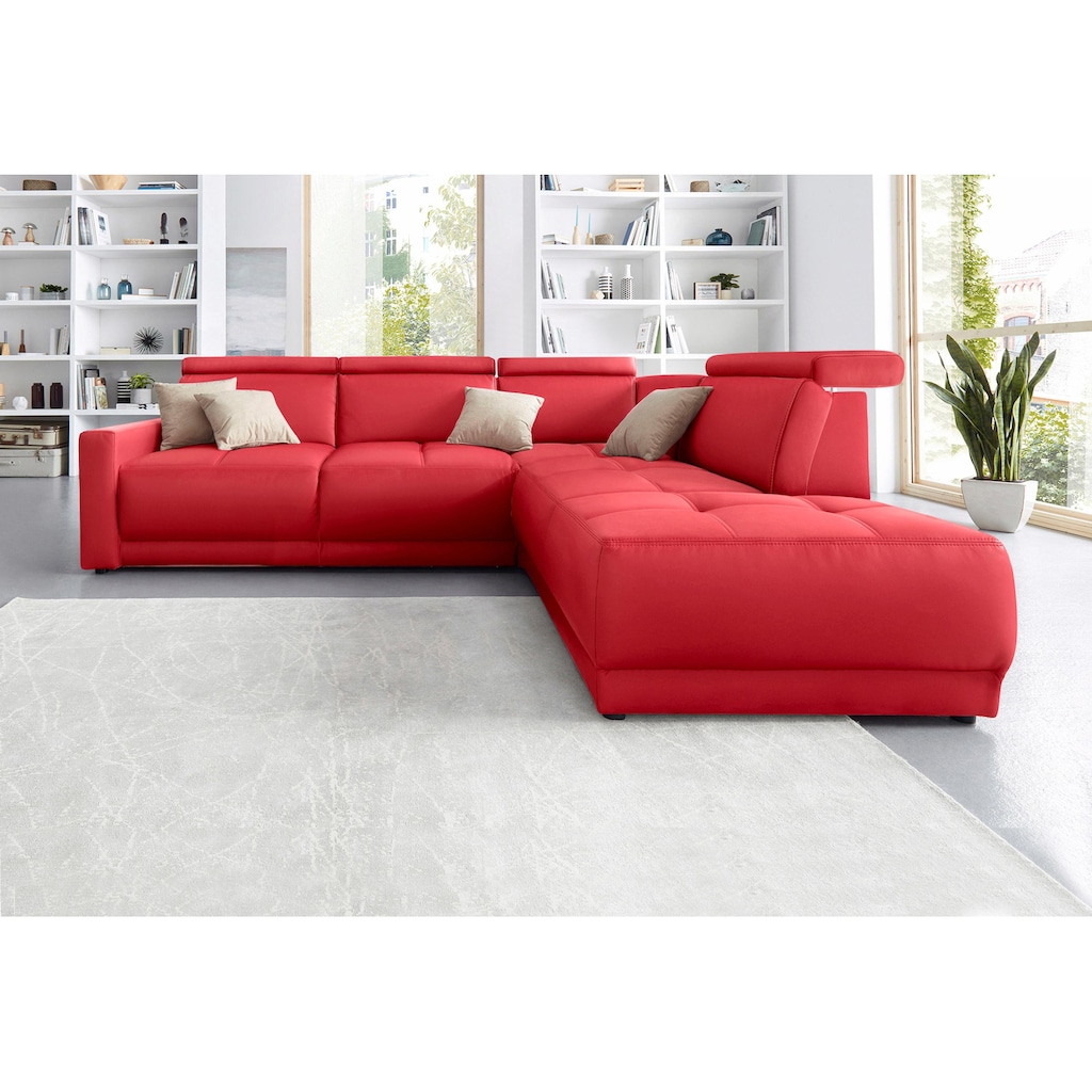 DOMO collection Ecksofa »Ava L-Form«