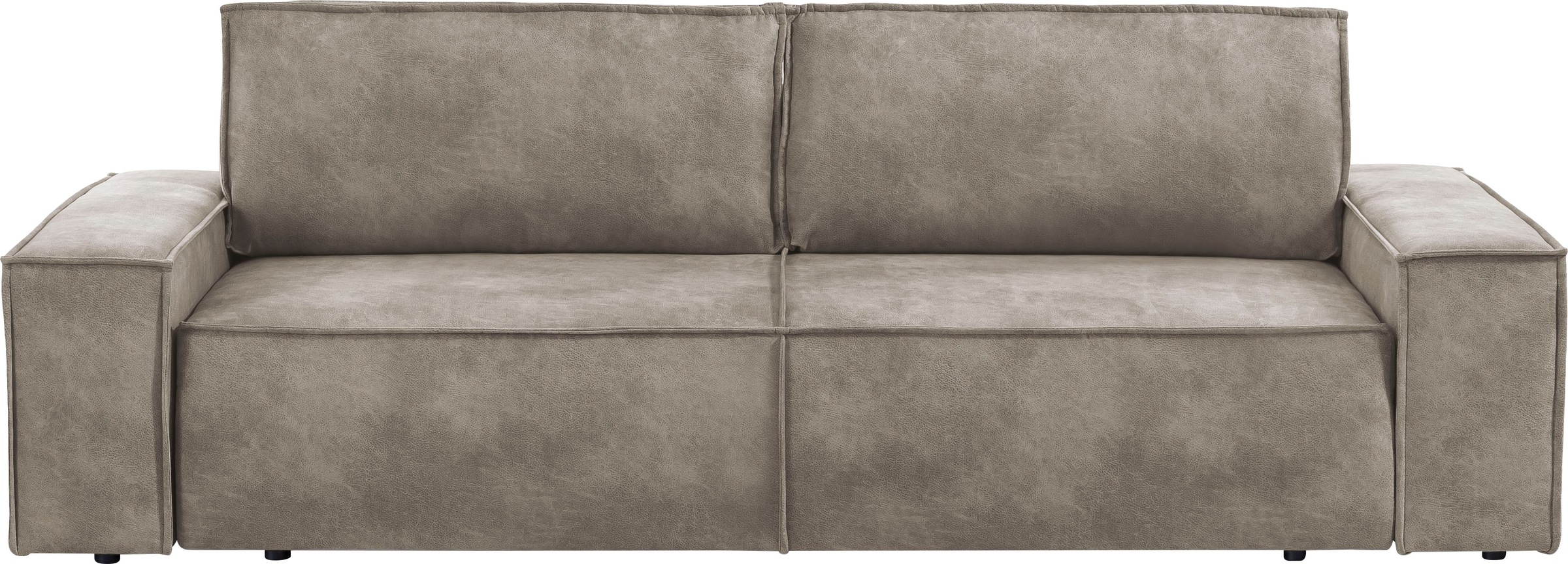 Home affaire 3-Sitzer "SHERWOOD Schlafsofa (257cm) Cord, Samtvelours, Vinta günstig online kaufen