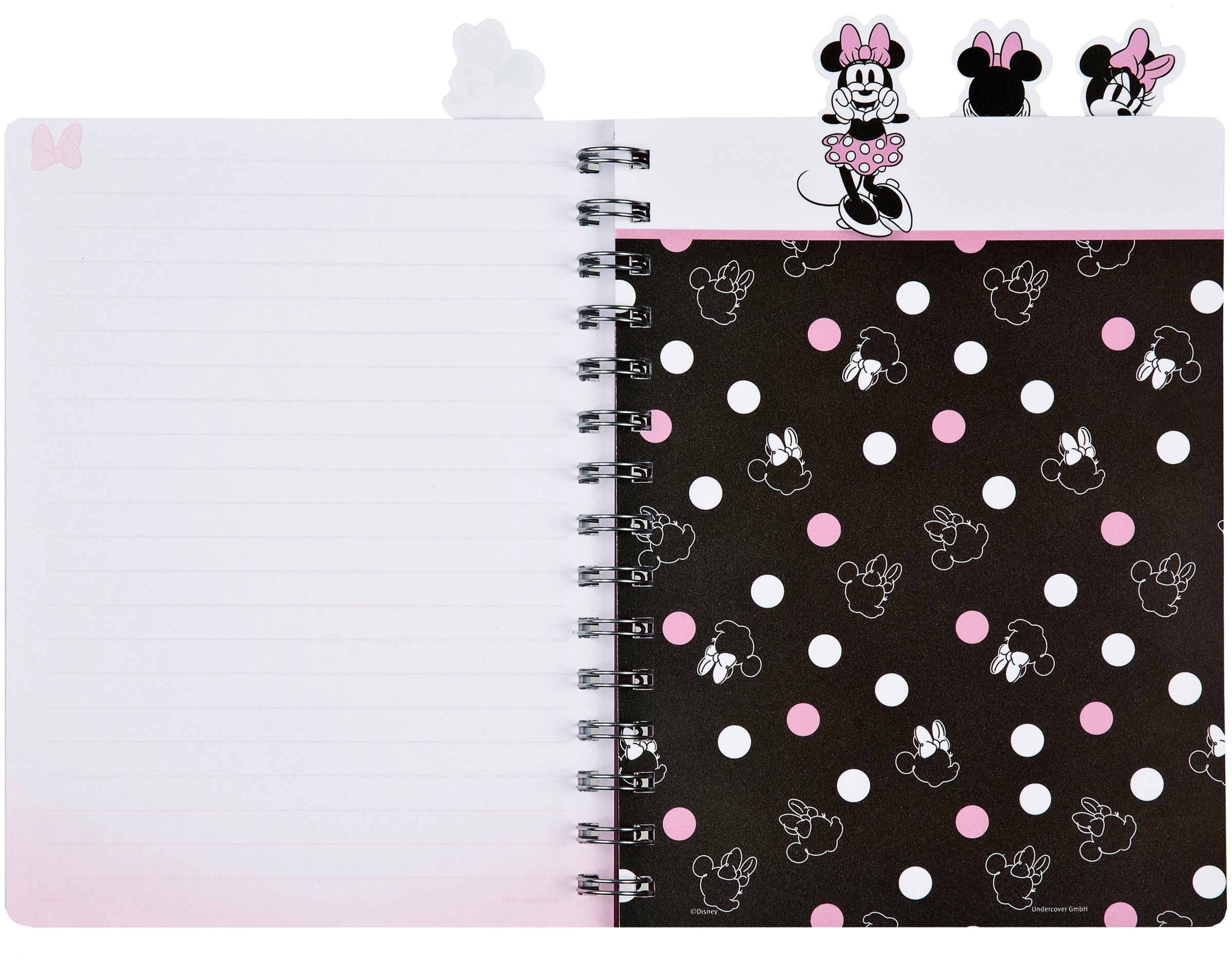 Scooli Kinderrucksack »Minnie Mouse« inkluisve Notizbuch A5 und Mäppchen