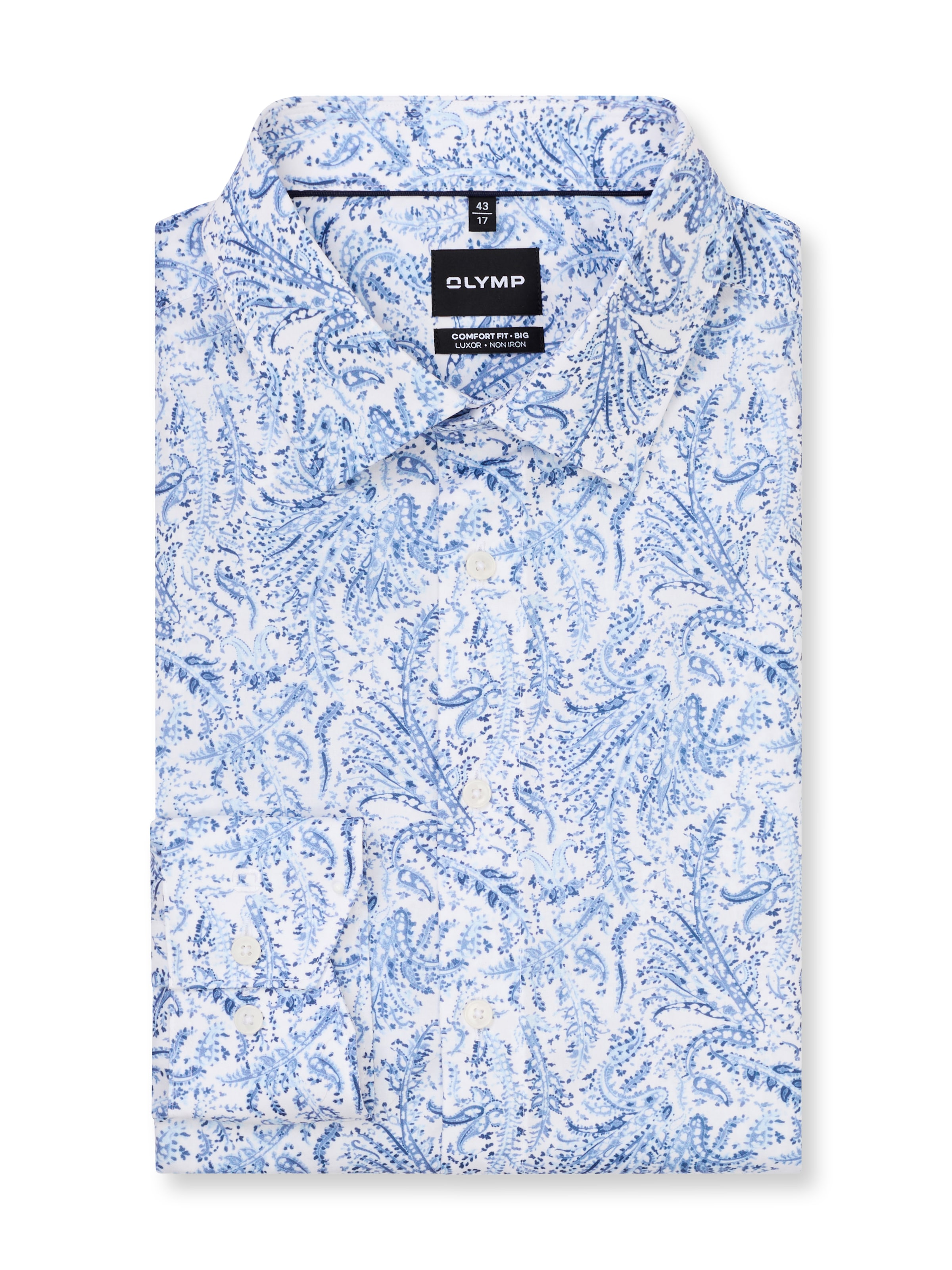 OLYMP Langarmhemd "Big & Tall" New Kentkragen, comfort fit günstig online kaufen