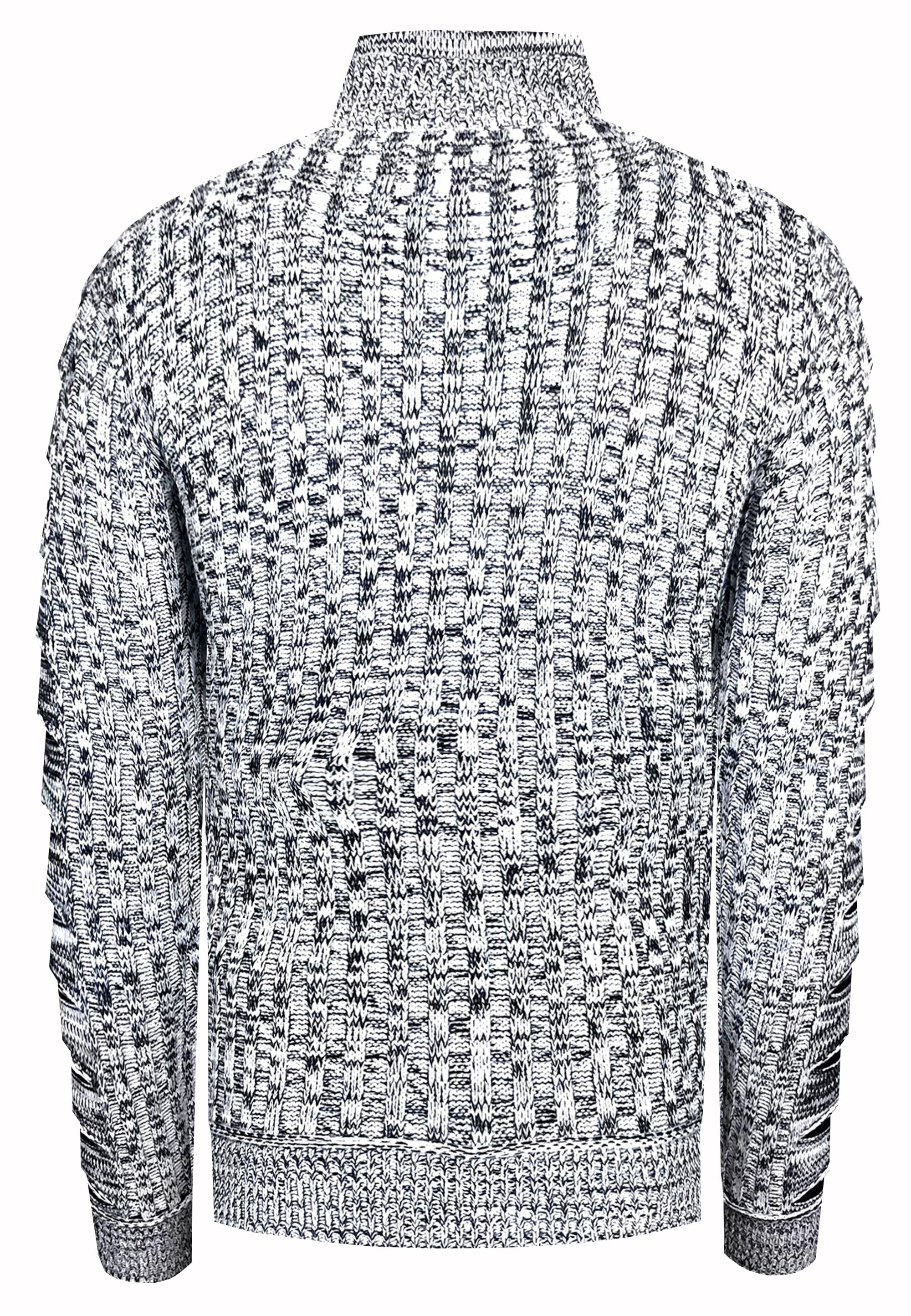Rusty Neal Strickpullover, mit stylischem Ausschnitt