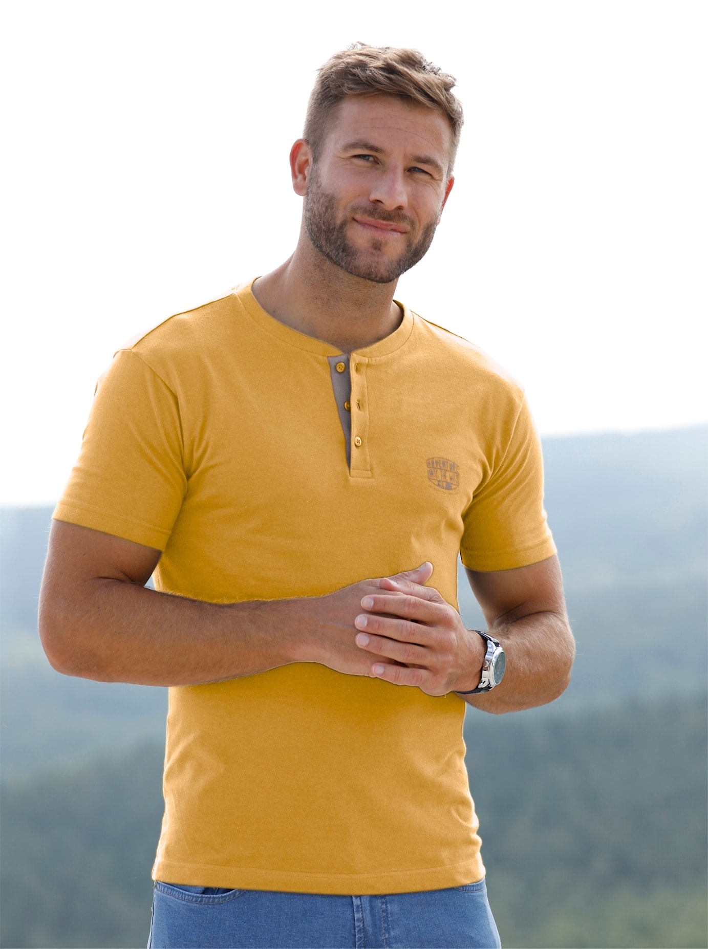Catamaran Kurzarmshirt "Kurzarm-Shirt" 1 tlg. günstig online kaufen