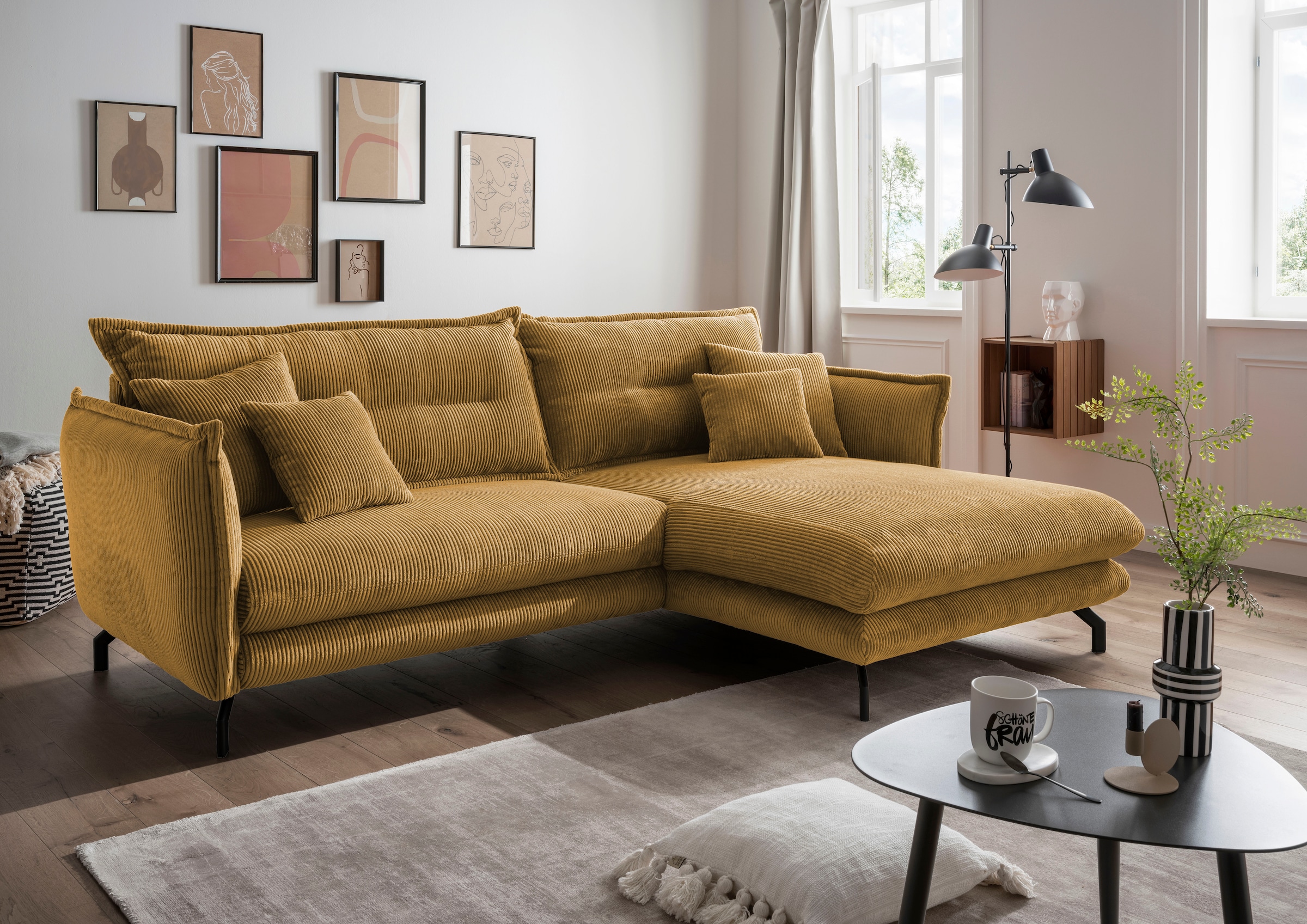 Home affaire Ecksofa »LAVA«