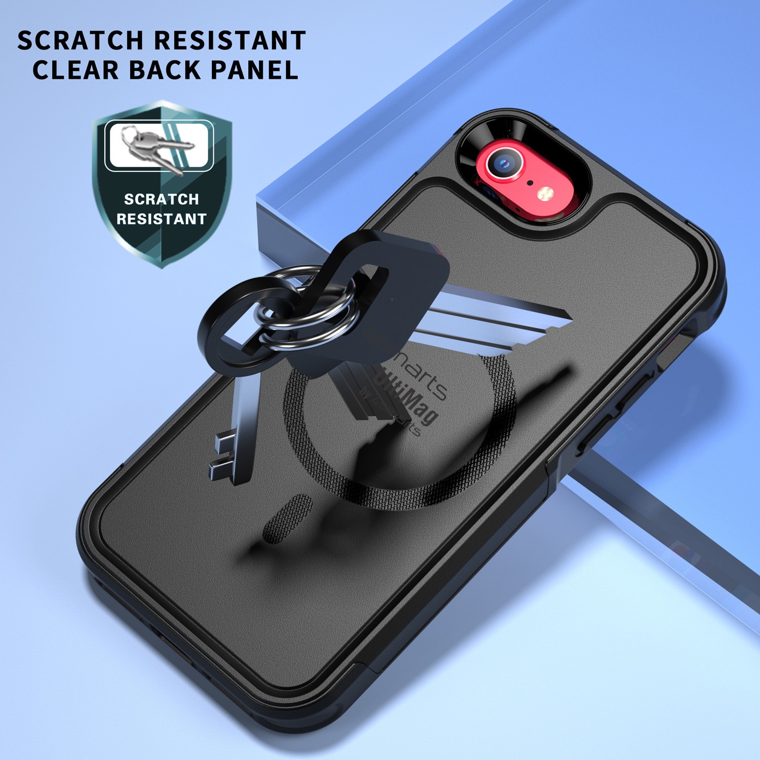 4smarts Handyhülle »Defend Case UltiMag für Apple iPhone 7/8/SE 20/SE 22«, Apple iPhone 7/8/SE 2020/SE 2022, Backcover, Schutzhülle, Handyschutzhülle, Case, Schutzcase, stoßfest