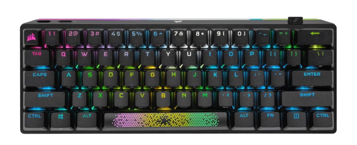 Corsair Gaming-Tastatur »CORSAIR K70 PRO MINI WIRELESS RGB«, Helligkeitsanpassung