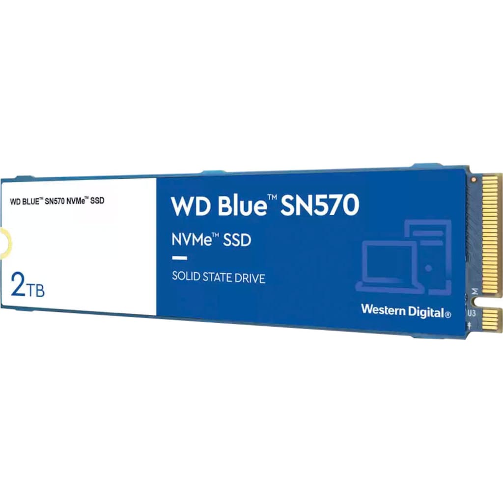 Western Digital interne SSD »WD Blue SN570 NVMe™«, Anschluss M.2 (2880)