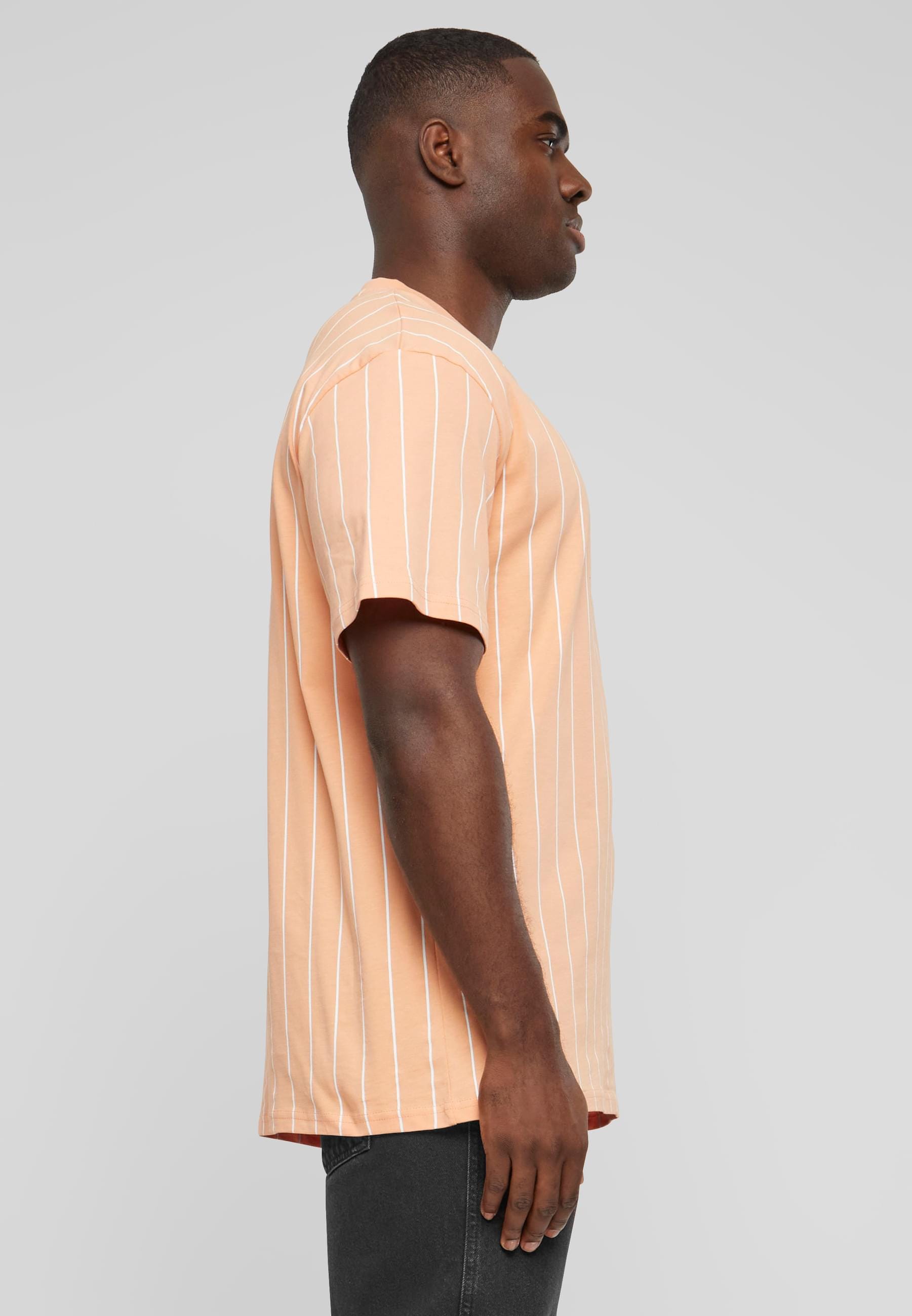 Karl Kani T-Shirt »Karl Kani Herren KM241-025-2 Karl Kani Small Serif Pinstripe Tee«, (1 tlg.)