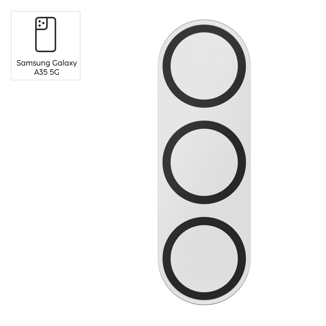 Hama Kameraschutzglas »Kameraschutz für Samsung Galaxy A35 5G (Panzerglas Handykamera, 9H)«, für Samsung Galaxy A35 5G, stoßfest, kratzfest, robust