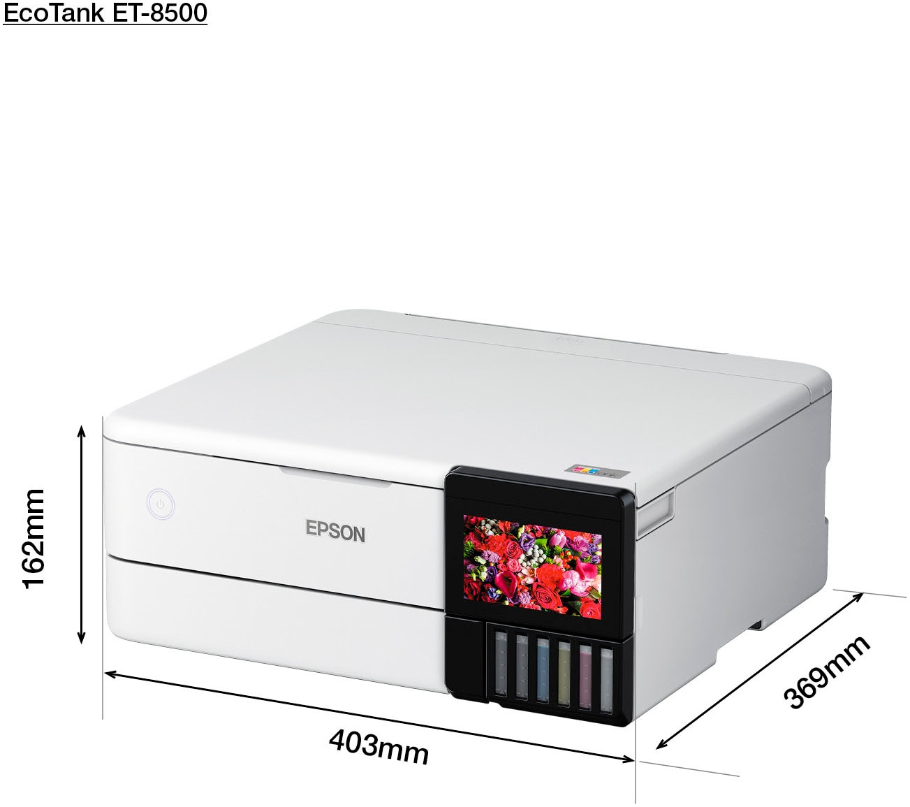 Epson Tintenstrahldrucker »EcoTank ET-8500«