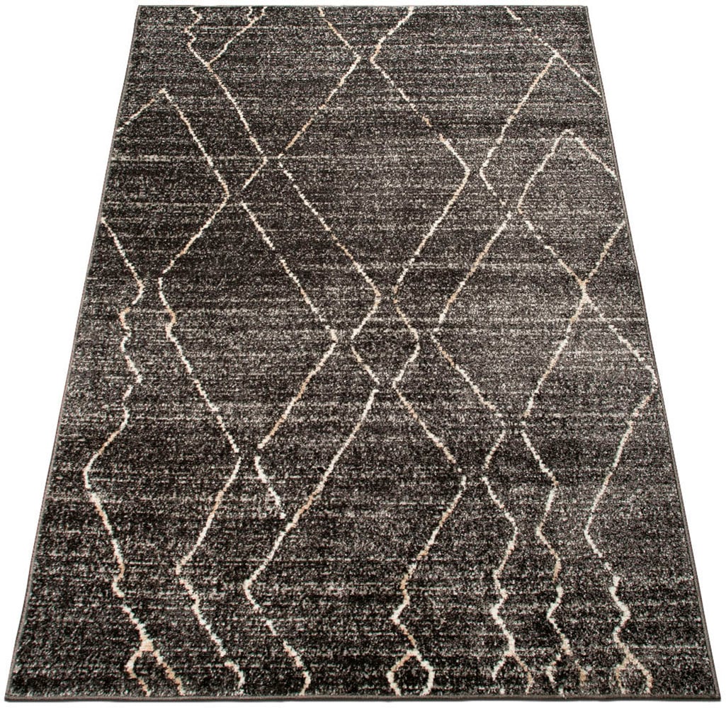 my home Teppich »Smilla«, rechteckig, 9 mm Höhe, mit besonders weichem Flor, Kurzflor, moderne Berber Optik, Boho