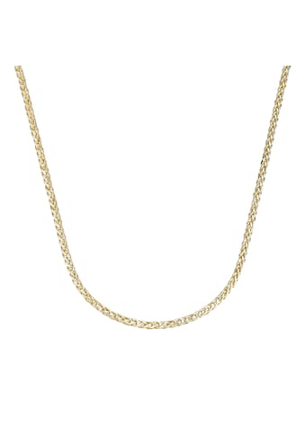 Goldkette »in Zopfketten-Muster bicolor, Gold 585«