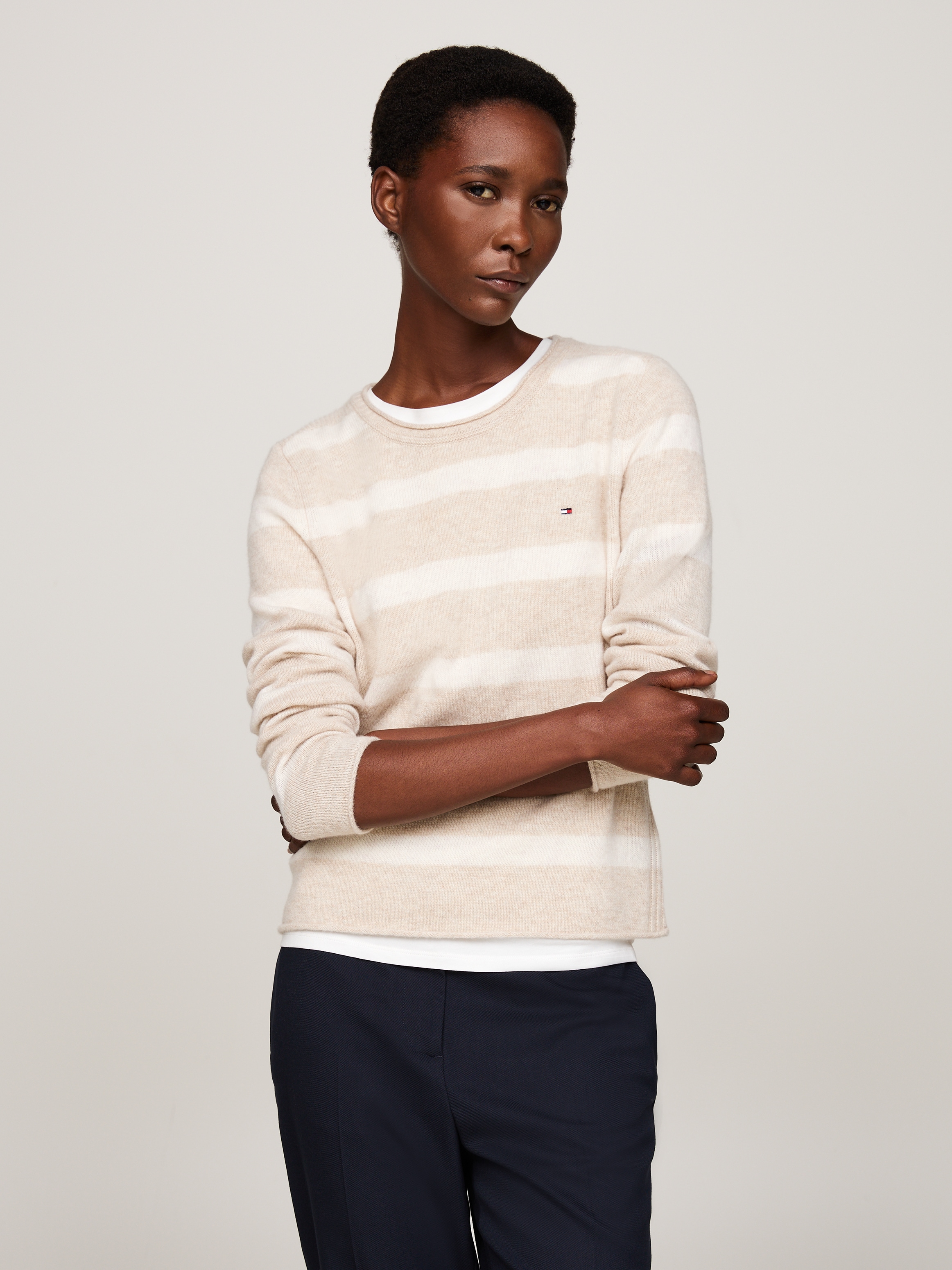 TOMMY HILFIGER Megztinis »minkštas WOOL C-NK SWEATER«...