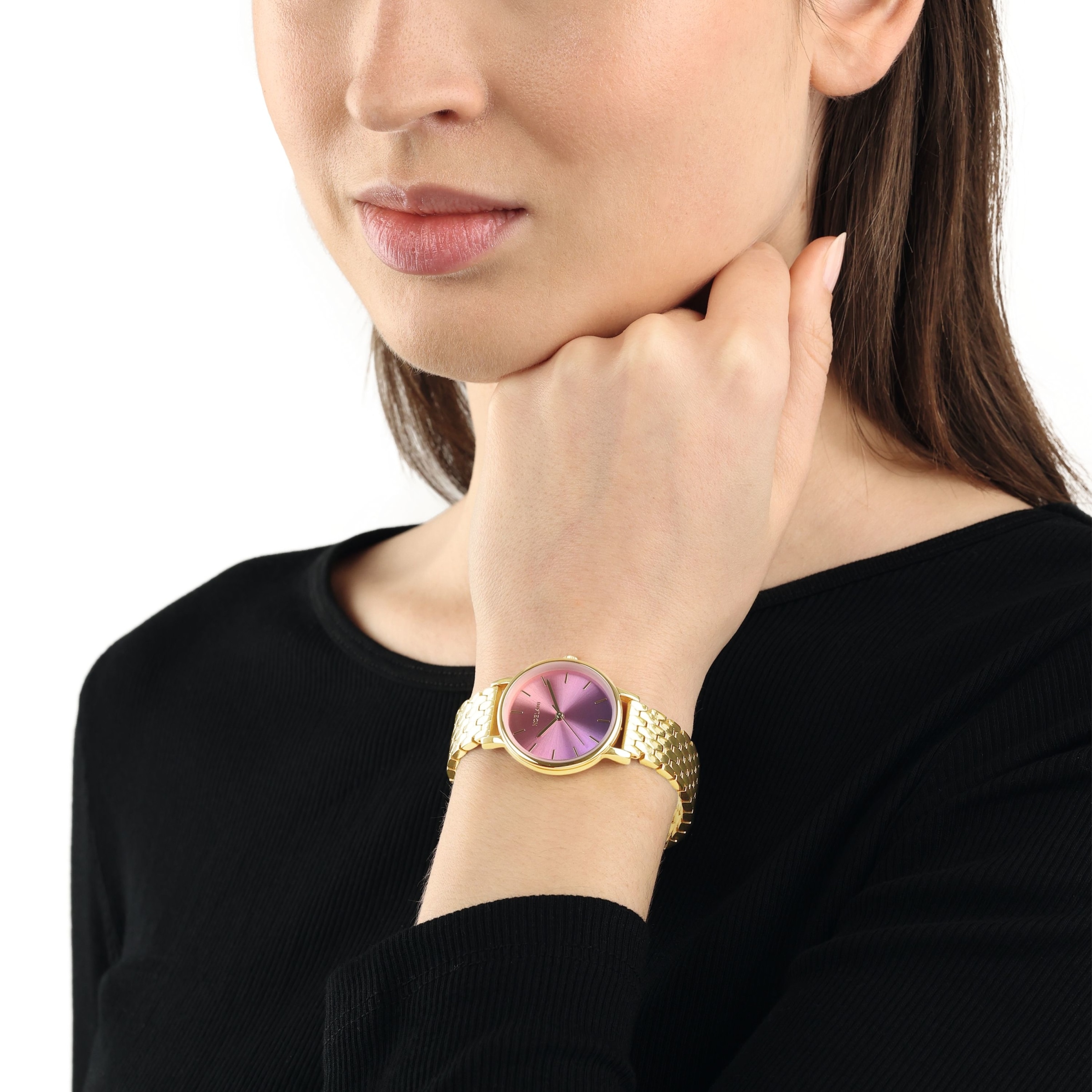 Noelani Quarzuhr, Armbanduhr, Damenuhr, Edelstahlarmband, analog