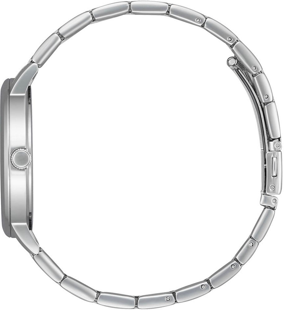 Citizen Quarzuhr, Armbanduhr, Herrenuhr, Edelstahlarmband, Datum