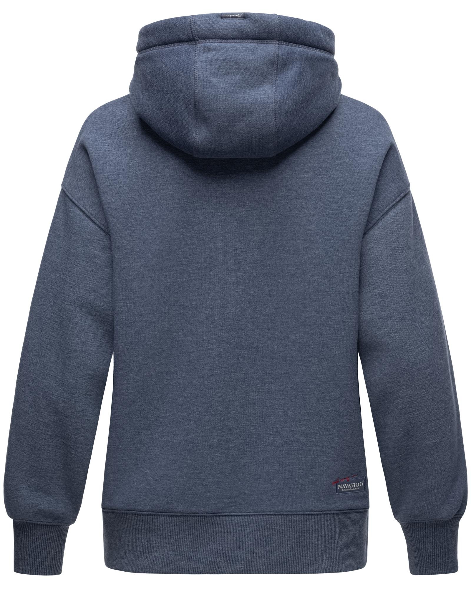 Navahoo Kapuzensweatshirt »Goldfee«, Stylischer Damen Hoodie im Oversize-Look