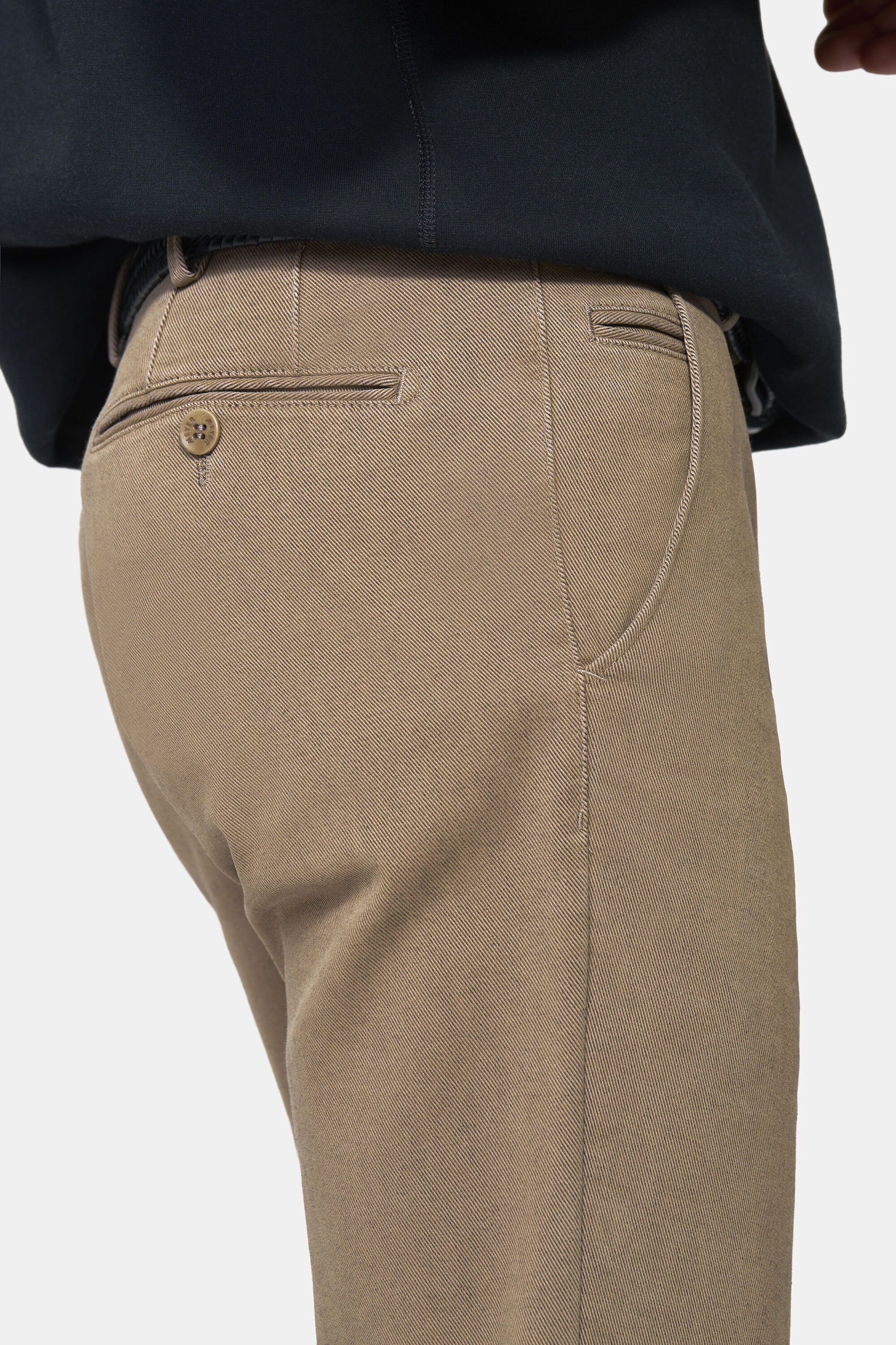 MEYER Chinos »Bonn 2-3615«  Thermohose, mit Hemdenstopper