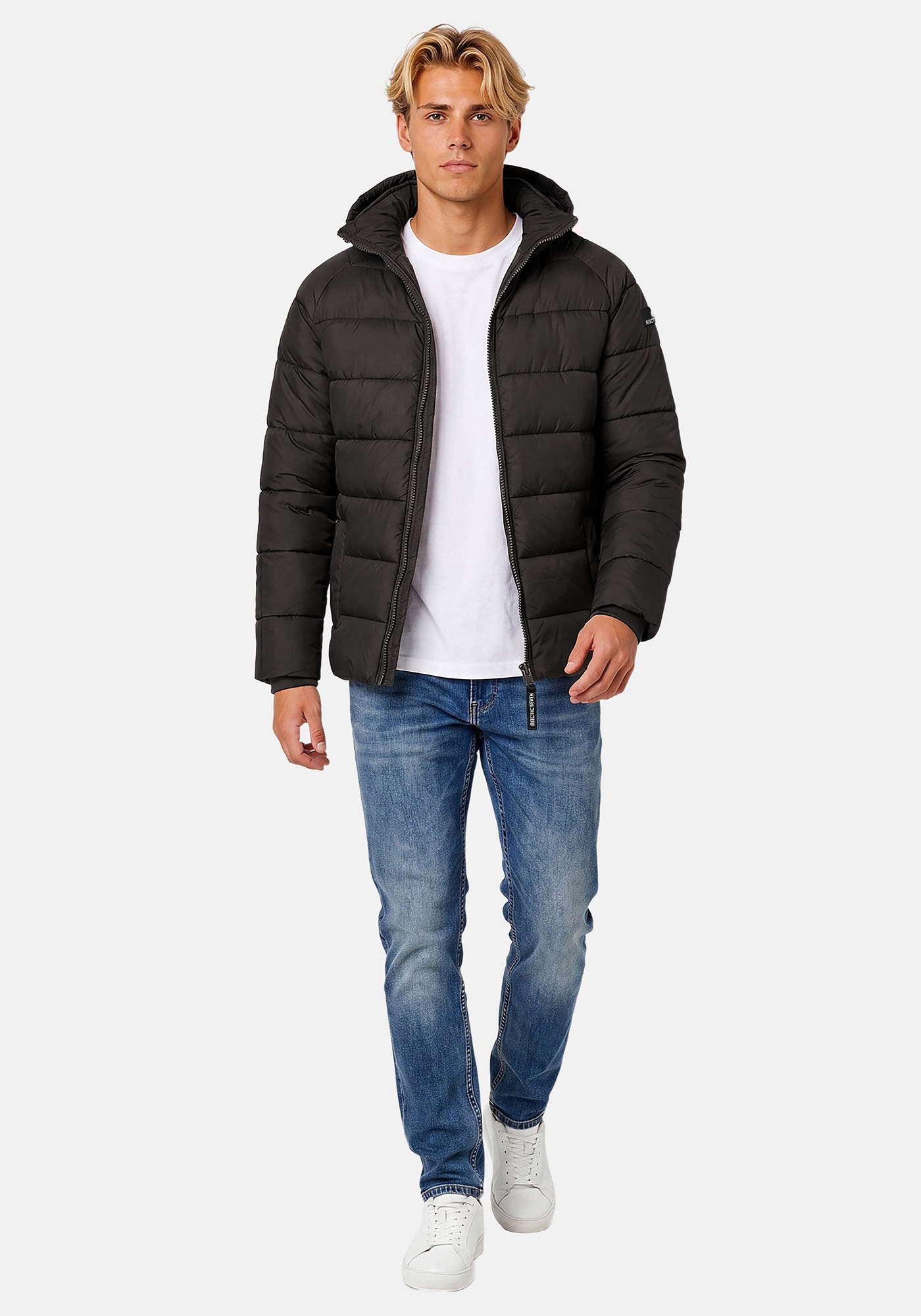 Arctic Seven Winterjacke "ASRodrii" mit warmem Teddyfell und abnehmbarer Kapuze