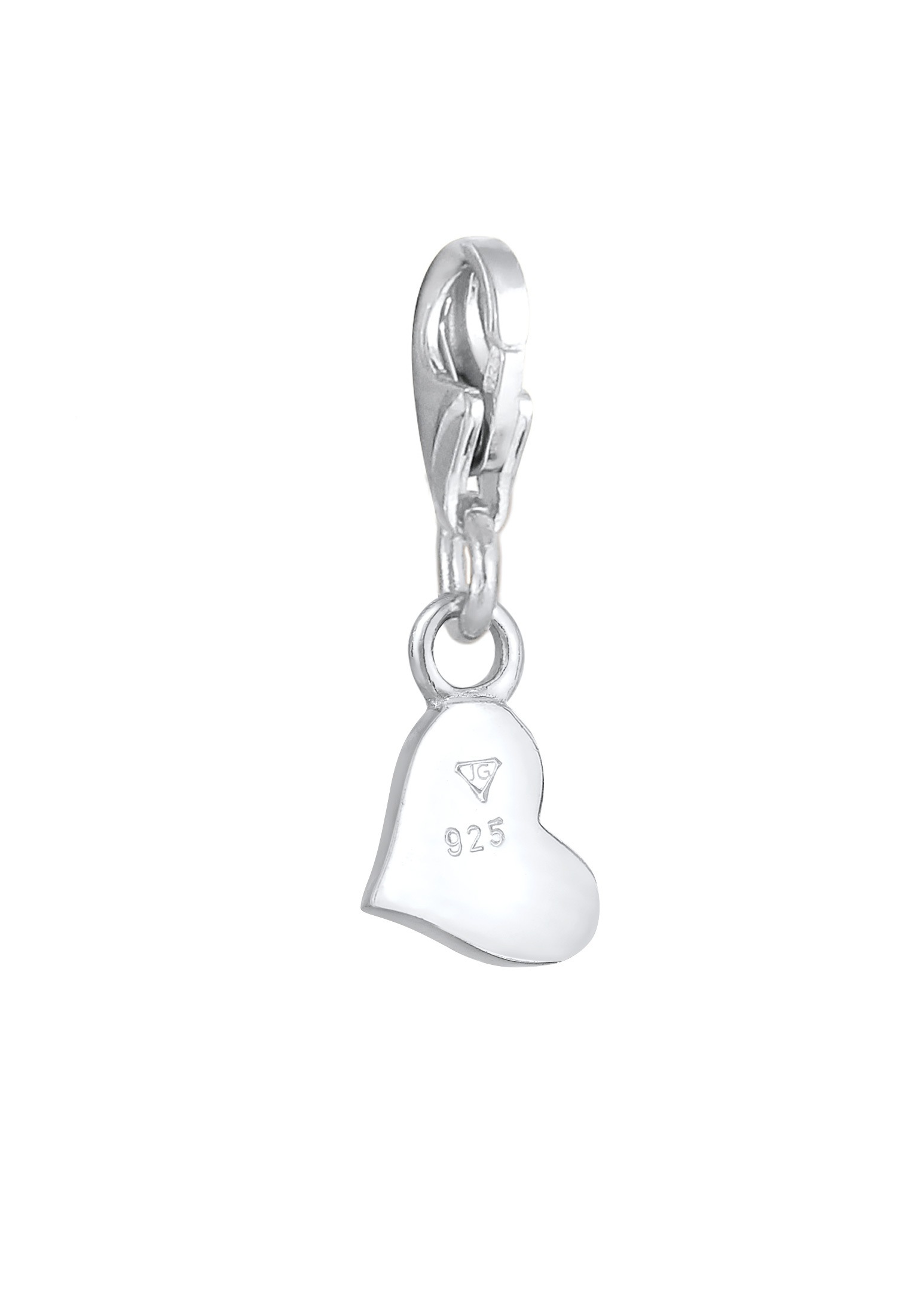 Nenalina Charm-Einhänger »Charm Herz Anhänger Liebe 925 Silber«