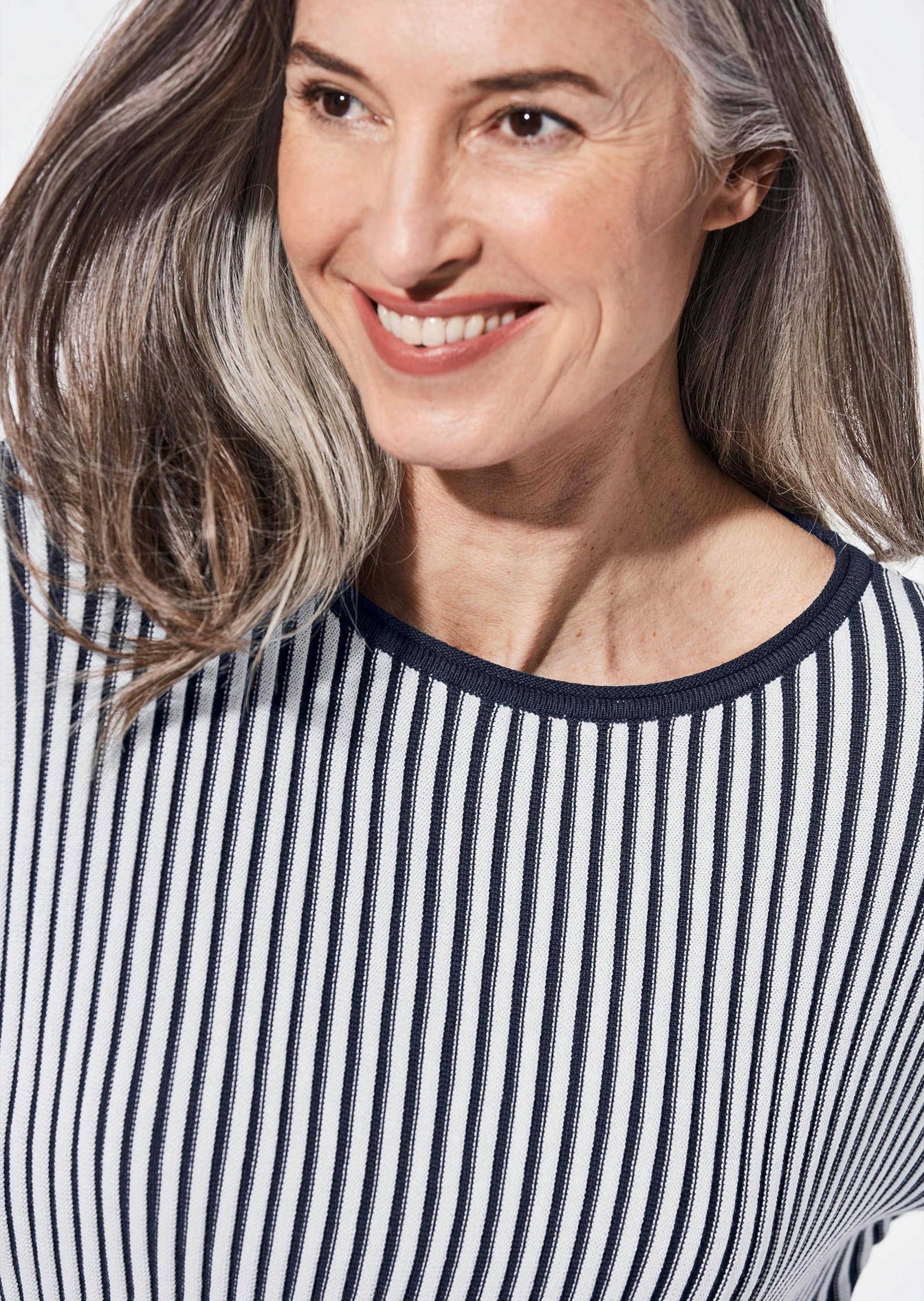 GOLDNER Rundhalspullover »Pullover Pullover mit Fledermausärmeln«