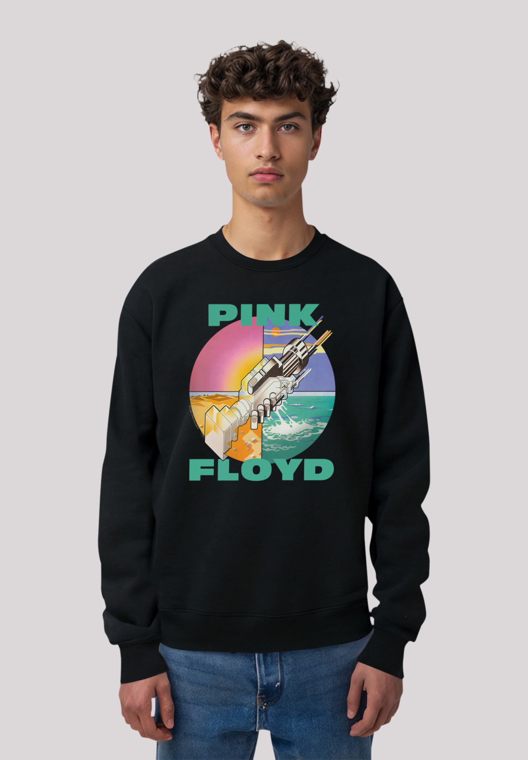 Sweatshirt »Pink Floyd Wish You Were Here«, Premium Qualität