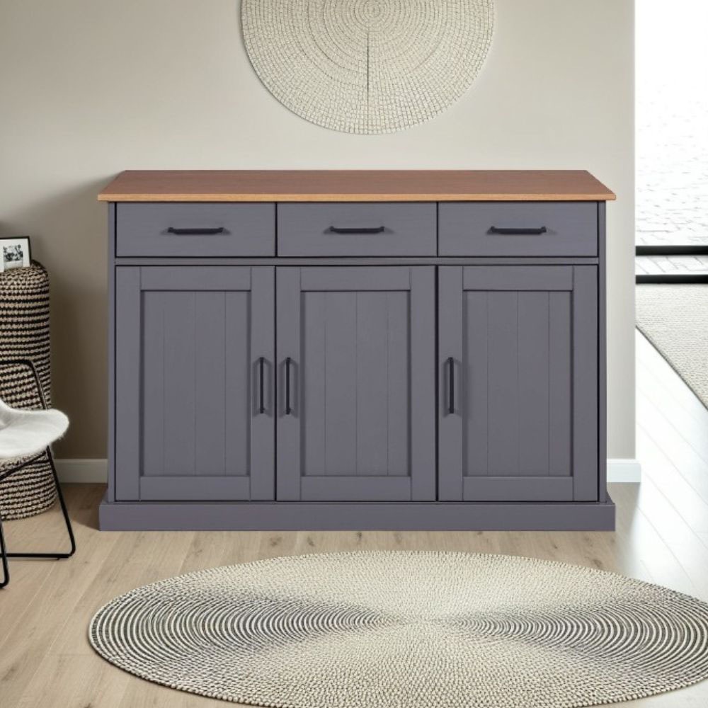 Inter Link Anrichte "Sideboard Forenzo" 1 Stk. tlg. Kiefer Massiv, FSC, Lan günstig online kaufen