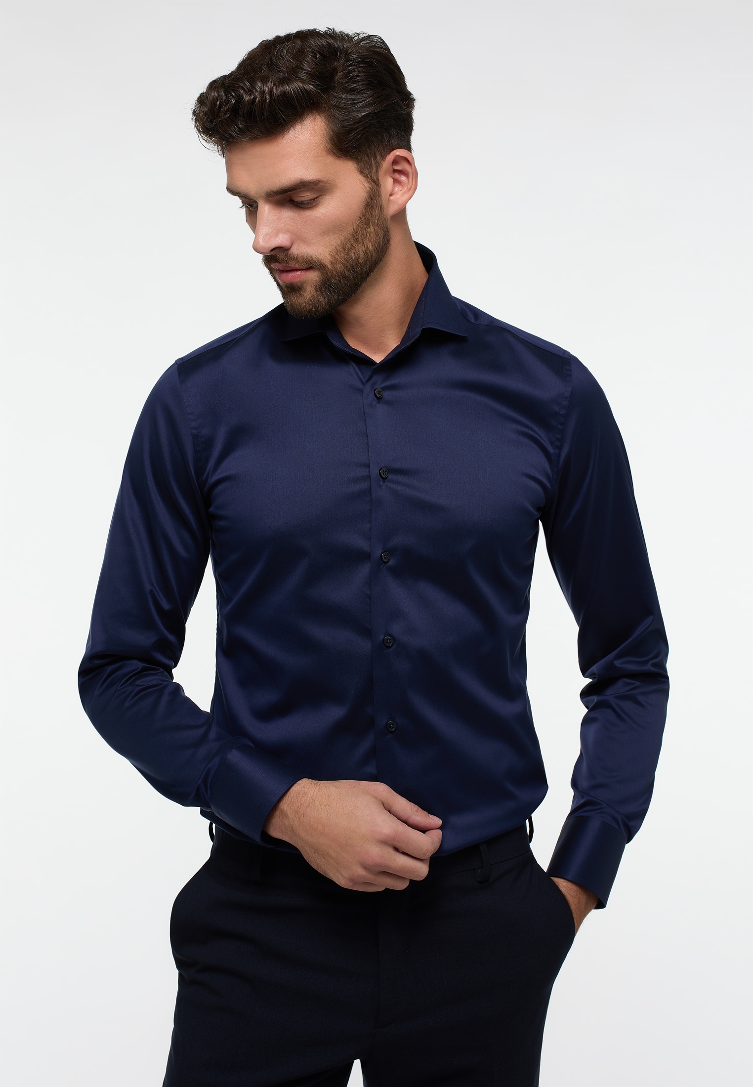 Eterna Langarmhemd "SLIM FIT"