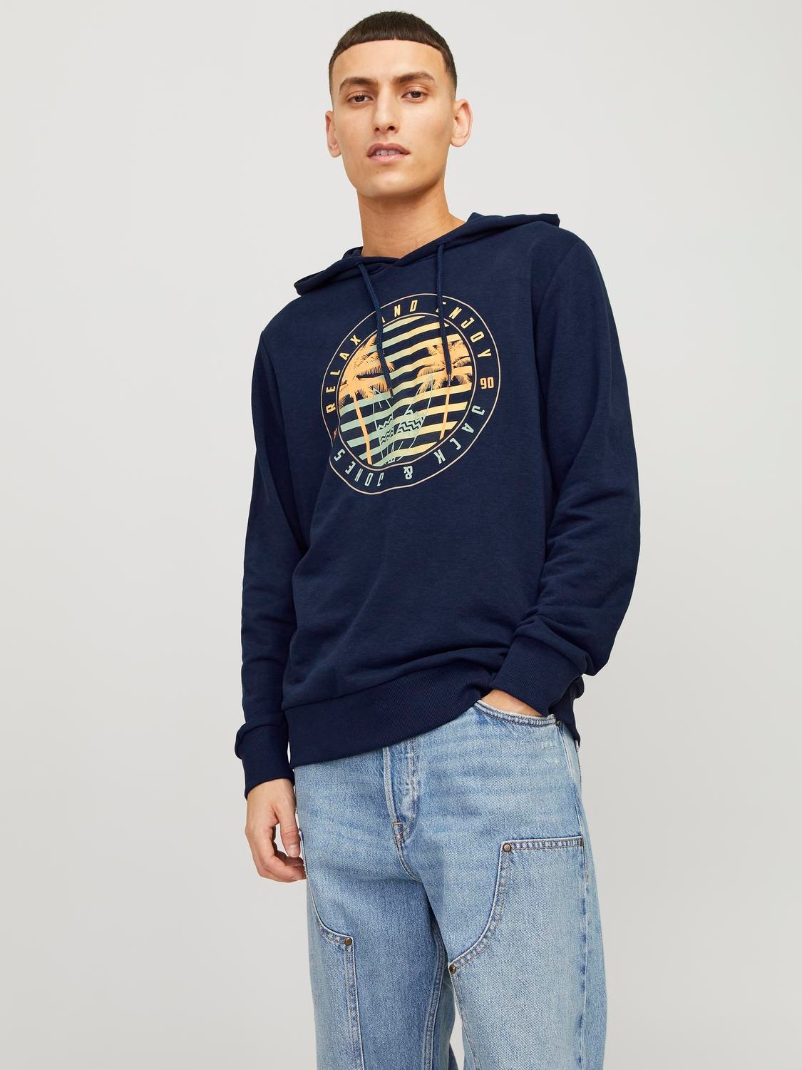 Jack & Jones Hoodie "JJSUMMER VIBE SWEAT HOOD"