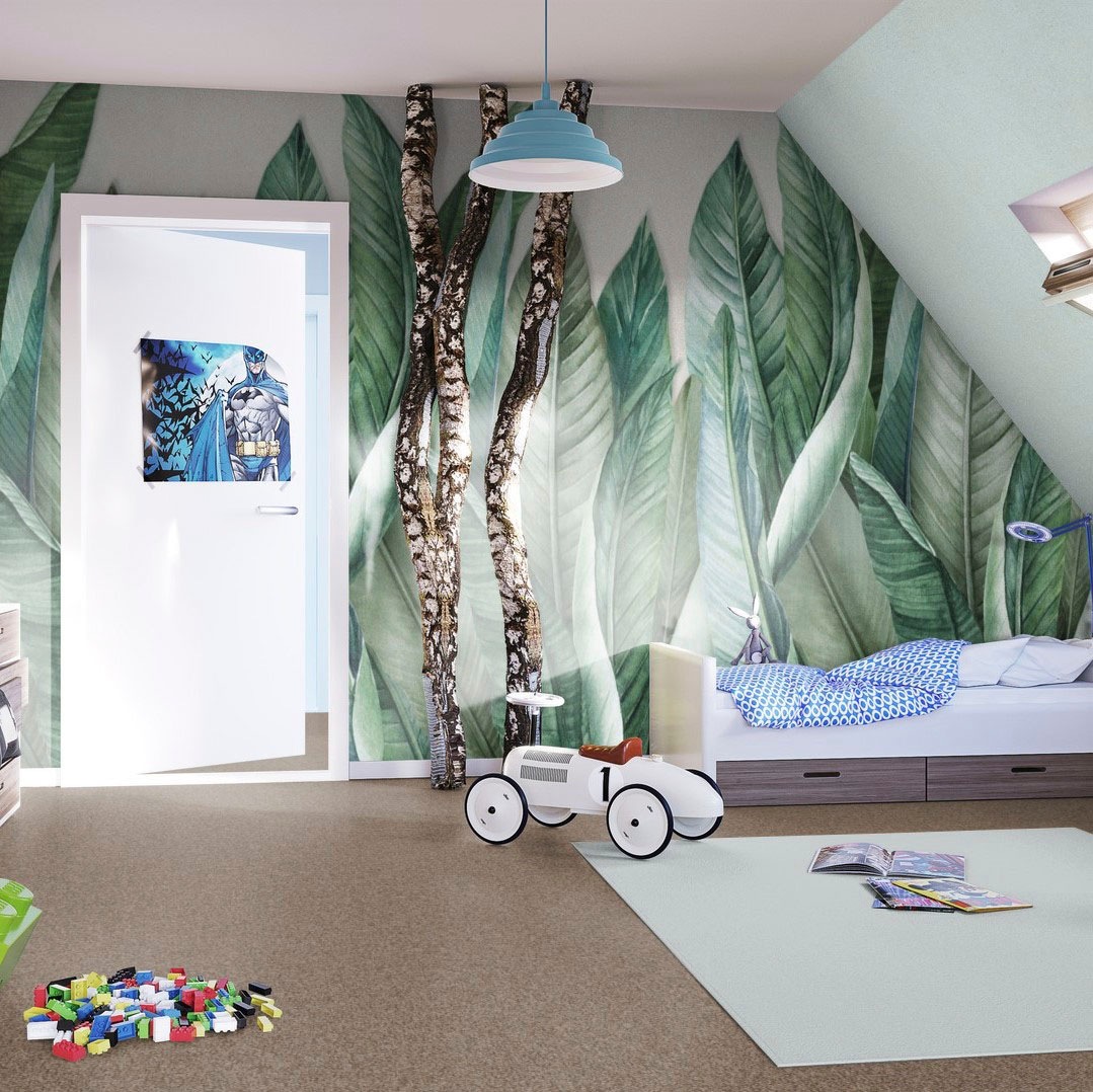 Vorwerk Teppichboden »Passion 1005 (Luco), Schlinge - meliert, Made in Germany«, rechteckig, 6 mm Höhe, Wohnzimmer, Schlafzimmer, Kinderzimmer, Breite 400/500 cm