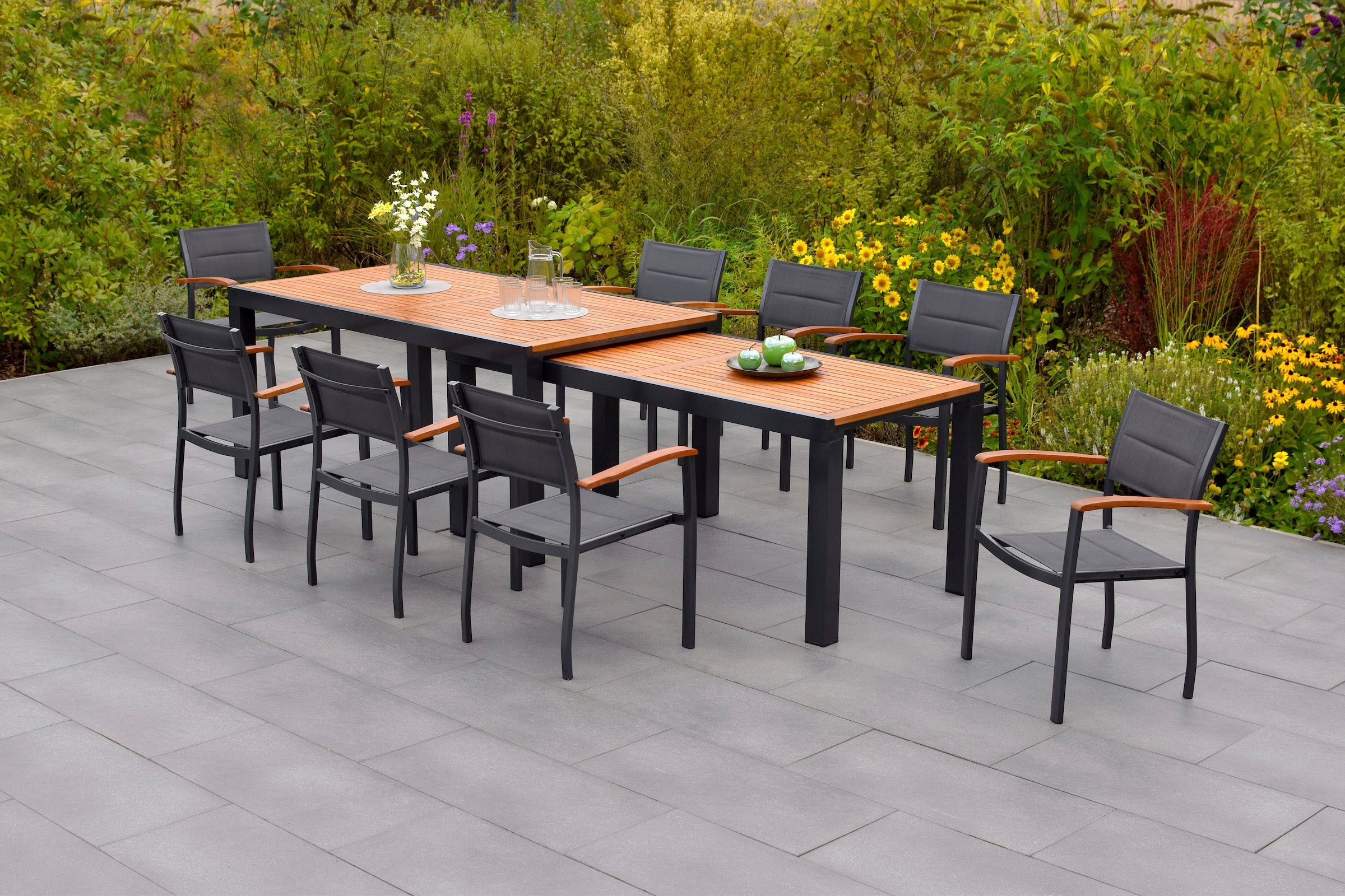 MERXX Garten-Essgruppe "Paxos", (9 tlg.) günstig online kaufen