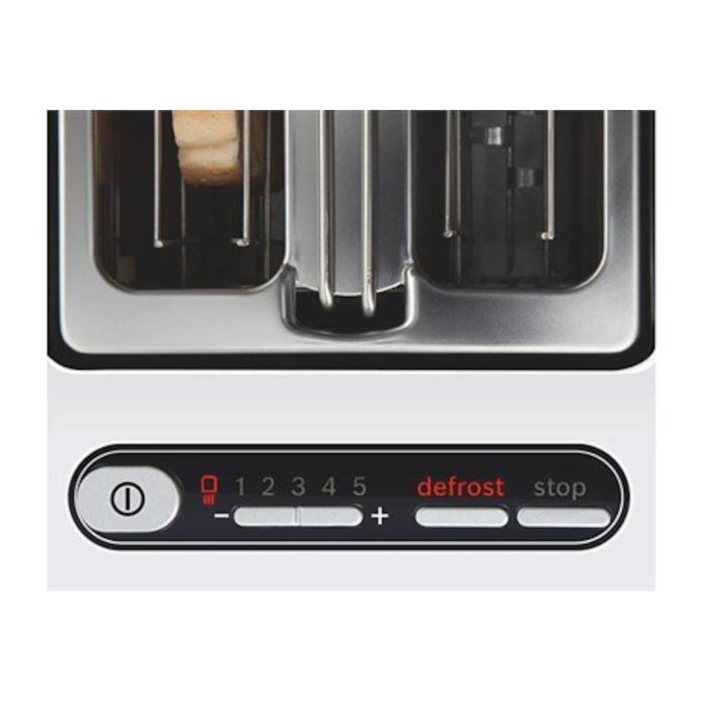 BOSCH Toaster »Styline TAT8611«, 2 kurze Schlitze, 860 W