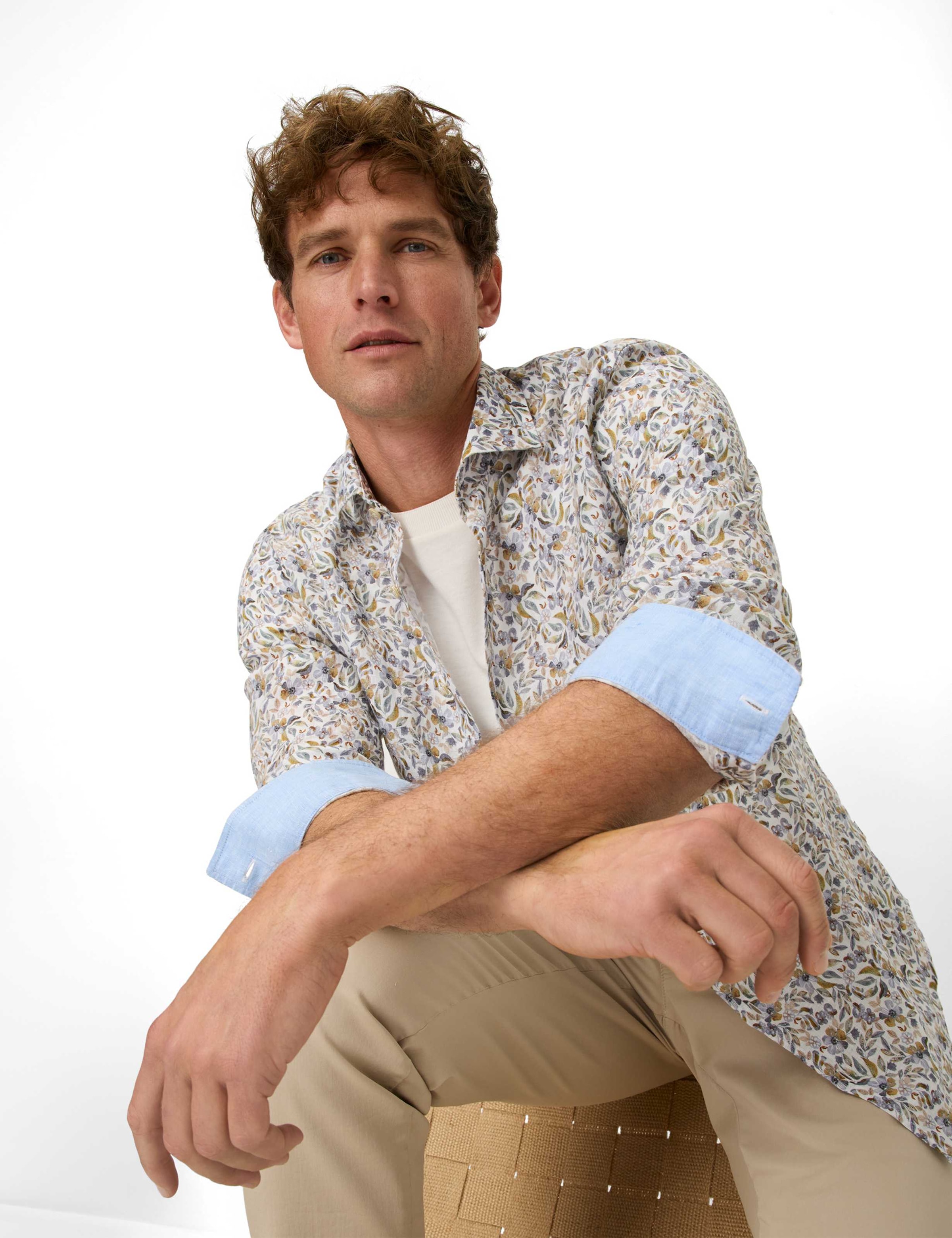 Brax Leinenhemd »Style HAROLD«