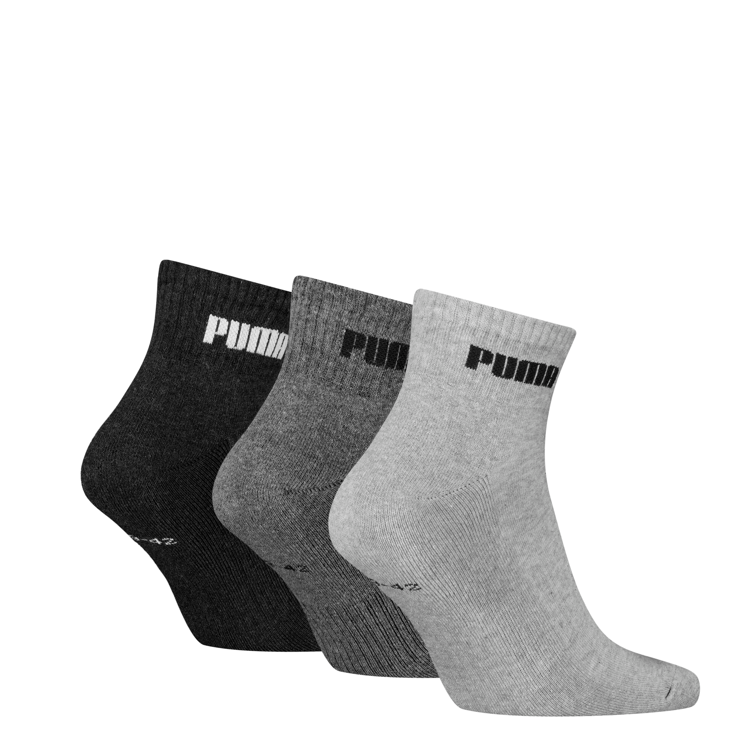 PUMA Kurzsocken "PUMA UNISEX CUSHIONED NEXT QUARTER 3P" 3 Paar, 3 Stk. tlg. günstig online kaufen
