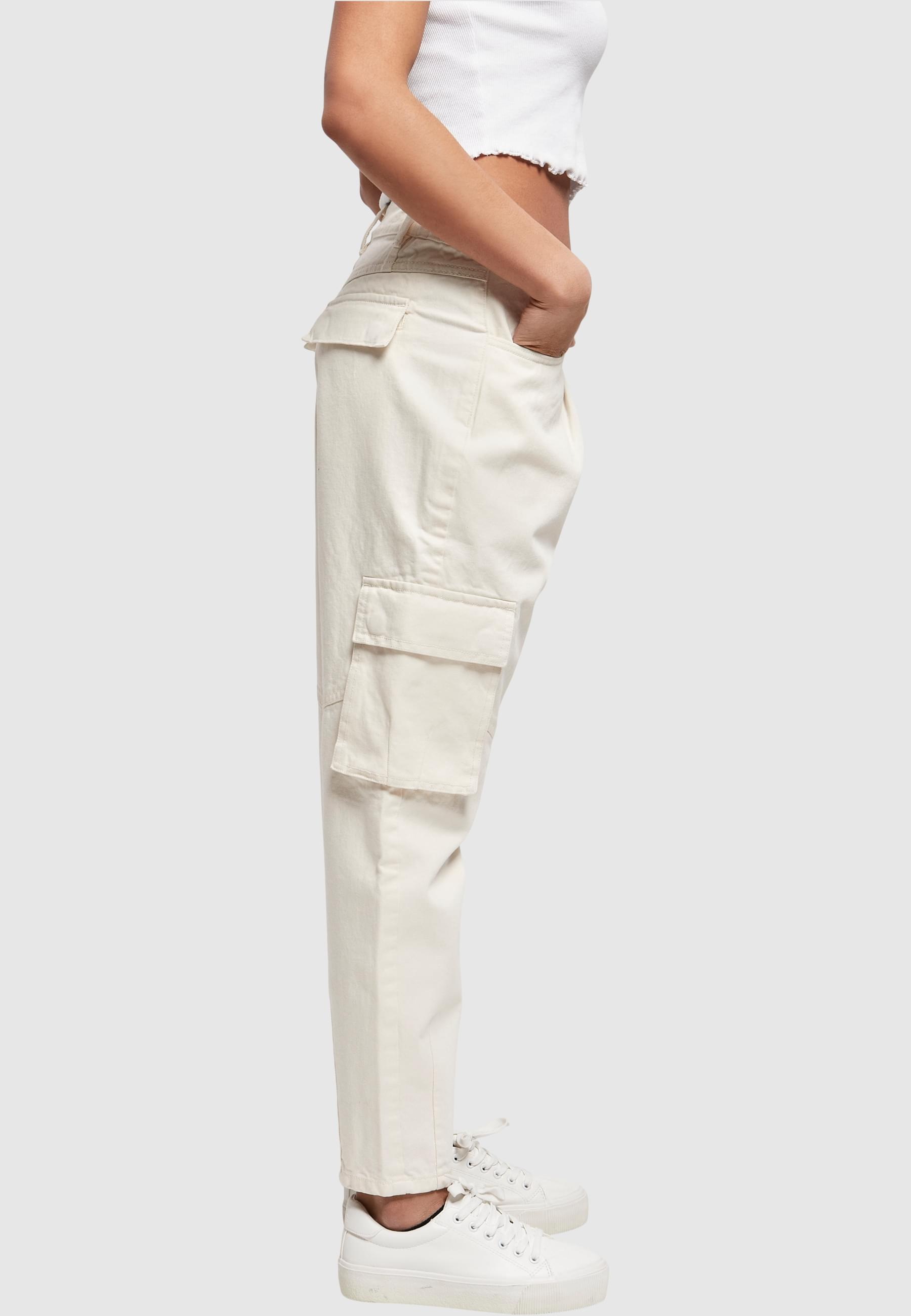 URBAN CLASSICS Cargohose »Urban Classics Damen Ladies Ballon Fit Cargo Twill Pants«, (1 tlg.)