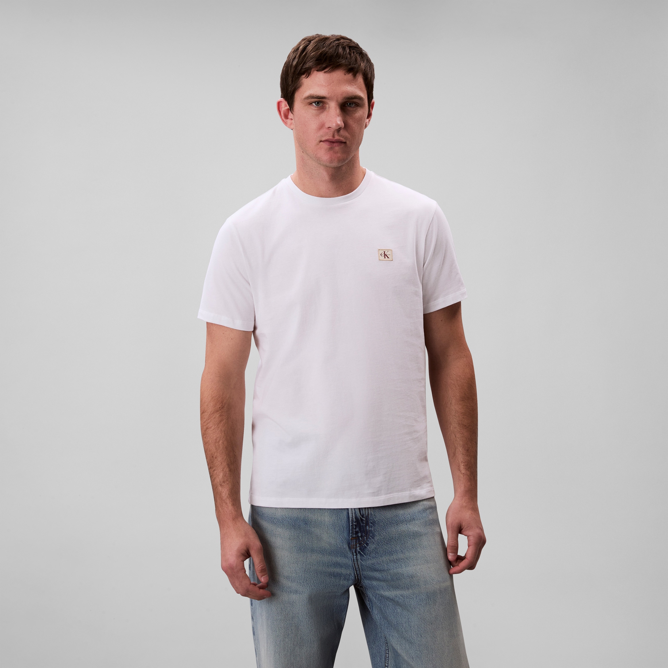 Calvin Klein Jeans T-Shirt "SS BADGE 30S JERSEY CLASSIC TEE", Mit Rundhalsa günstig online kaufen