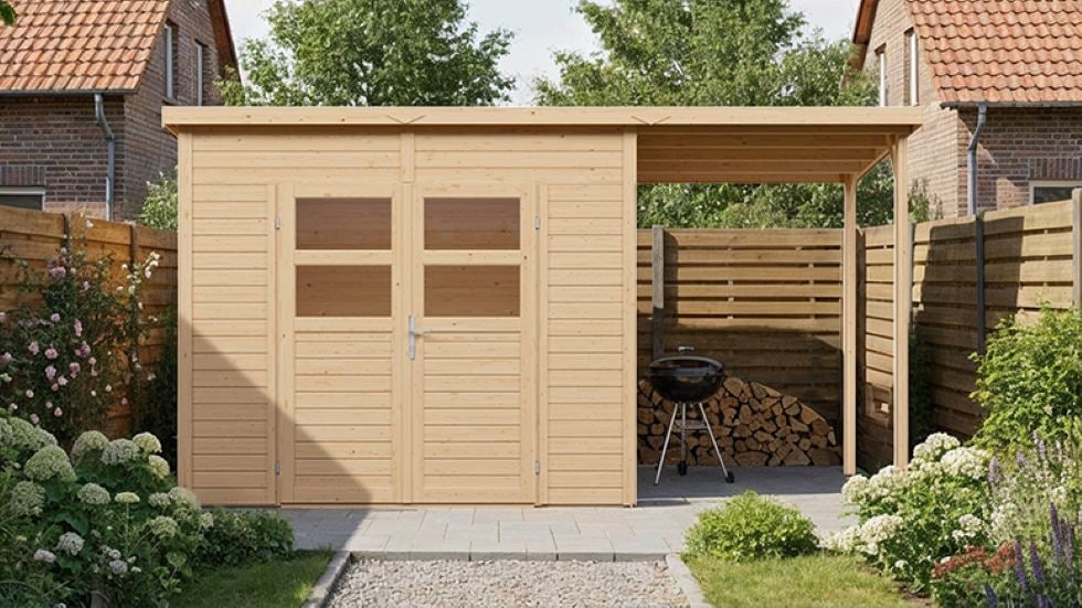 KONIFERA Gartenhaus »Felix 2 PLUS«
