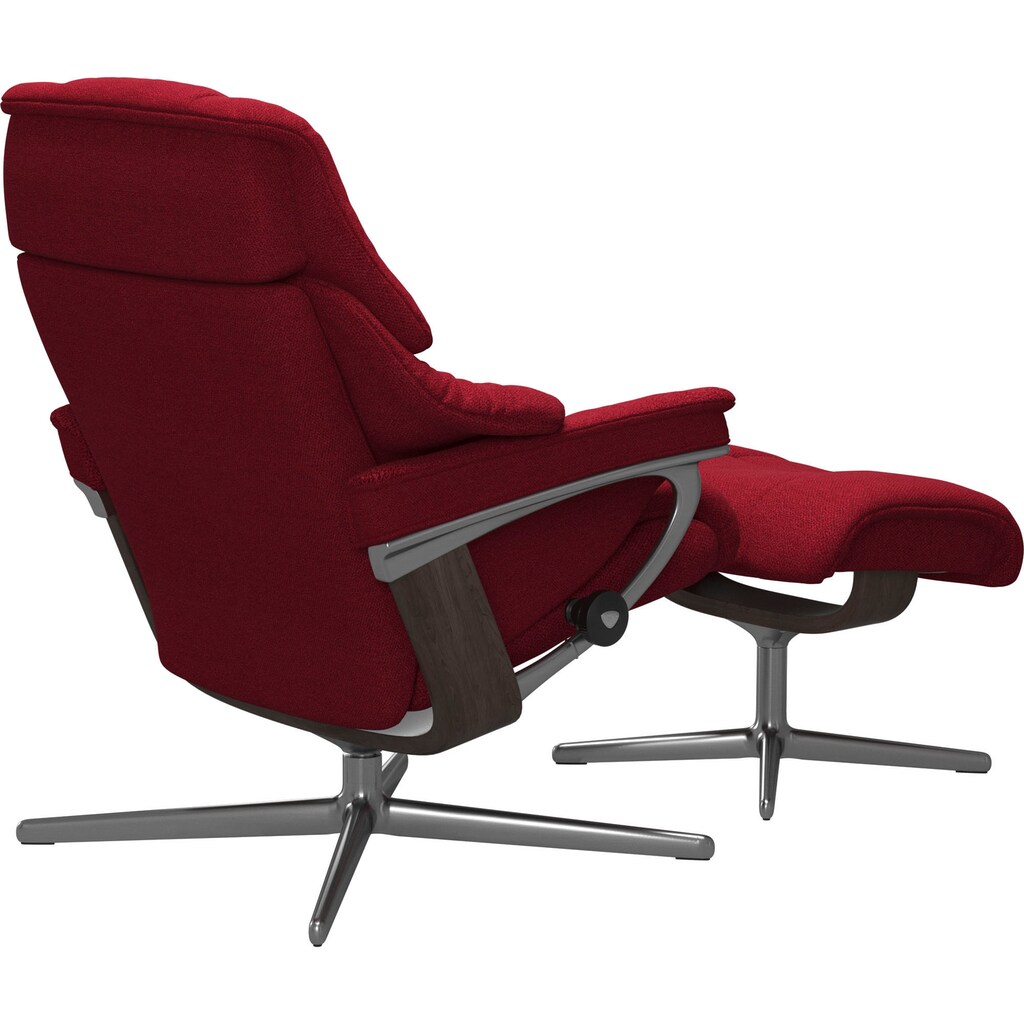 Stressless® Fußhocker »Reno«, mit Cross Base, Größe S, M & L, Holzakzent Wenge